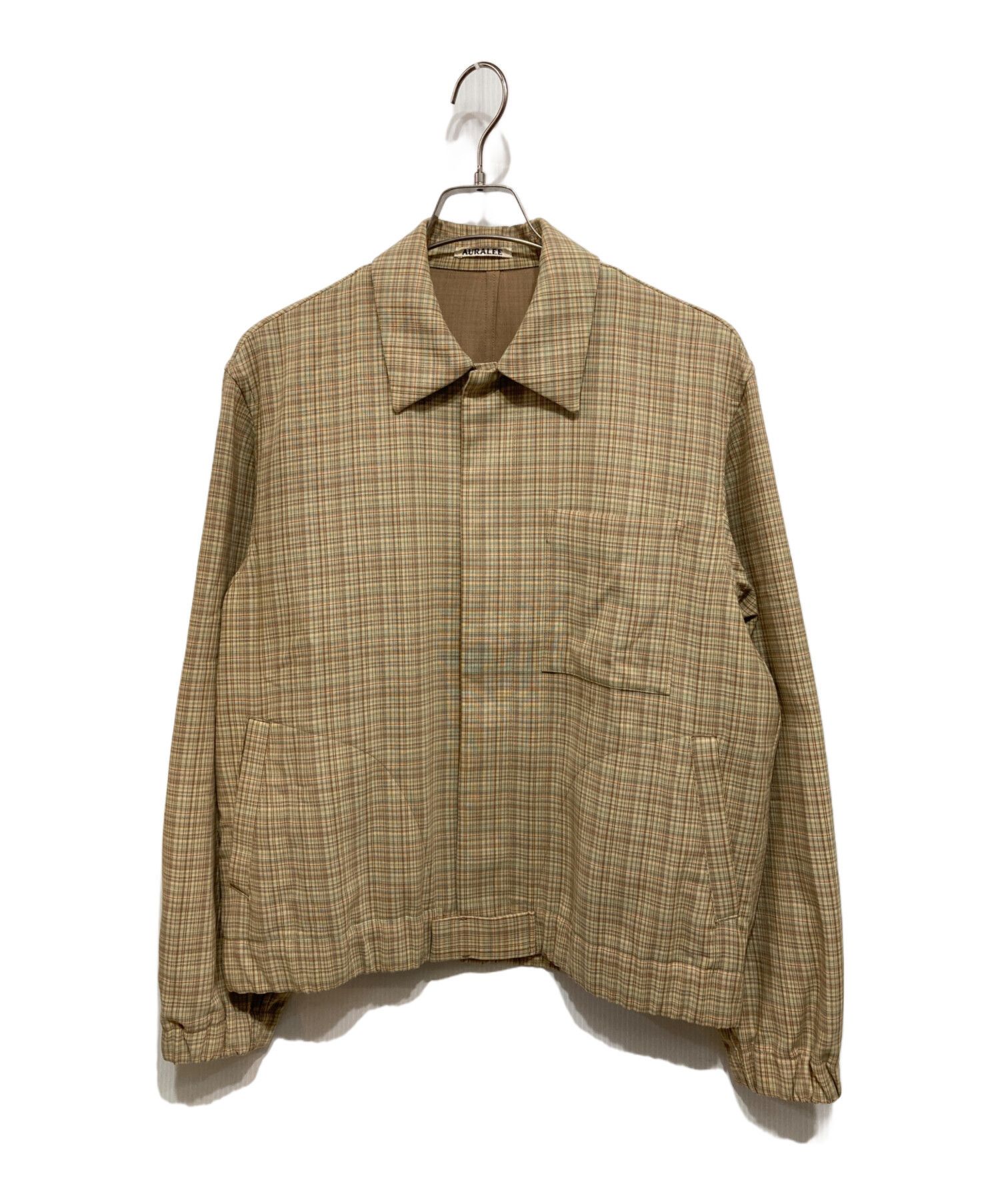 Auralee Auralee Double Cloth Hard Twist Carsey Blouson | Grailed