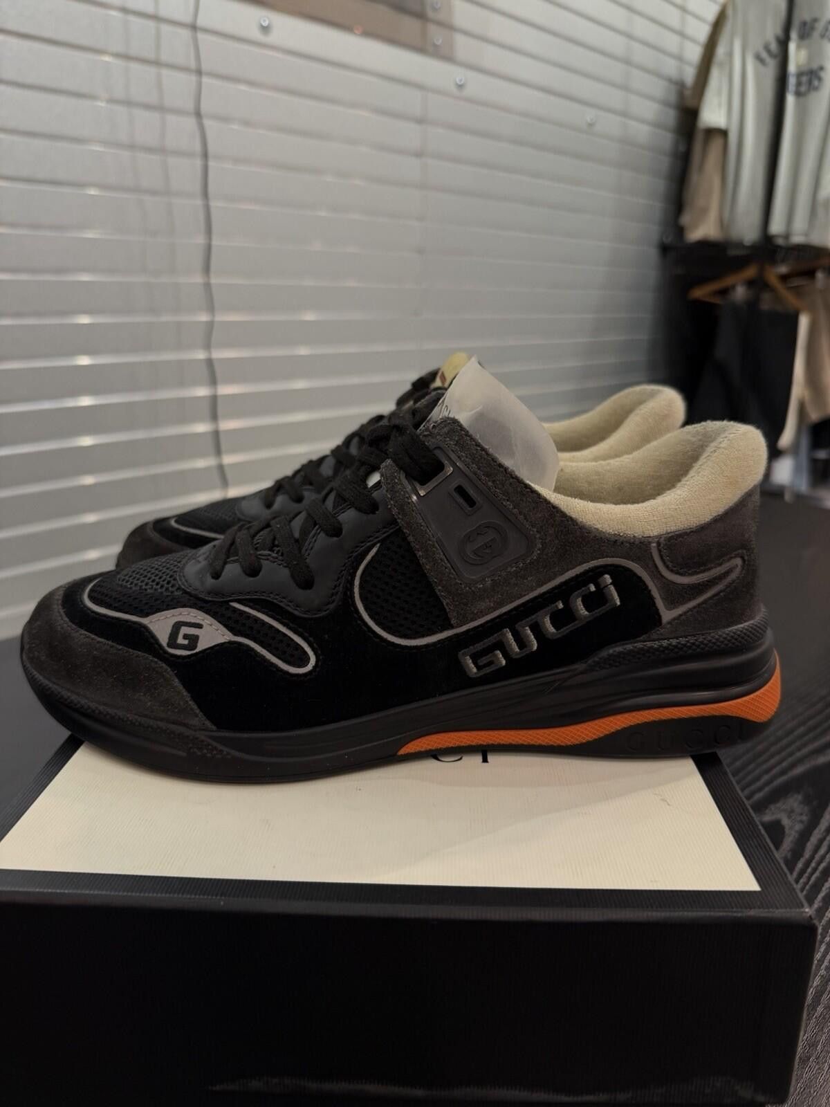 Gucci Gucci Ultrapace Suede Sneaker Men's Size 9G/9.5US Size US 9.5 / EU 42-43 - 4 Thumbnail