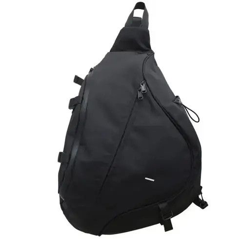 Japanese Brand Roomy Chest Bag for Men Casual Hip Hop Style Crossbody Bag Size ONE SIZE - 3 Thumbnail