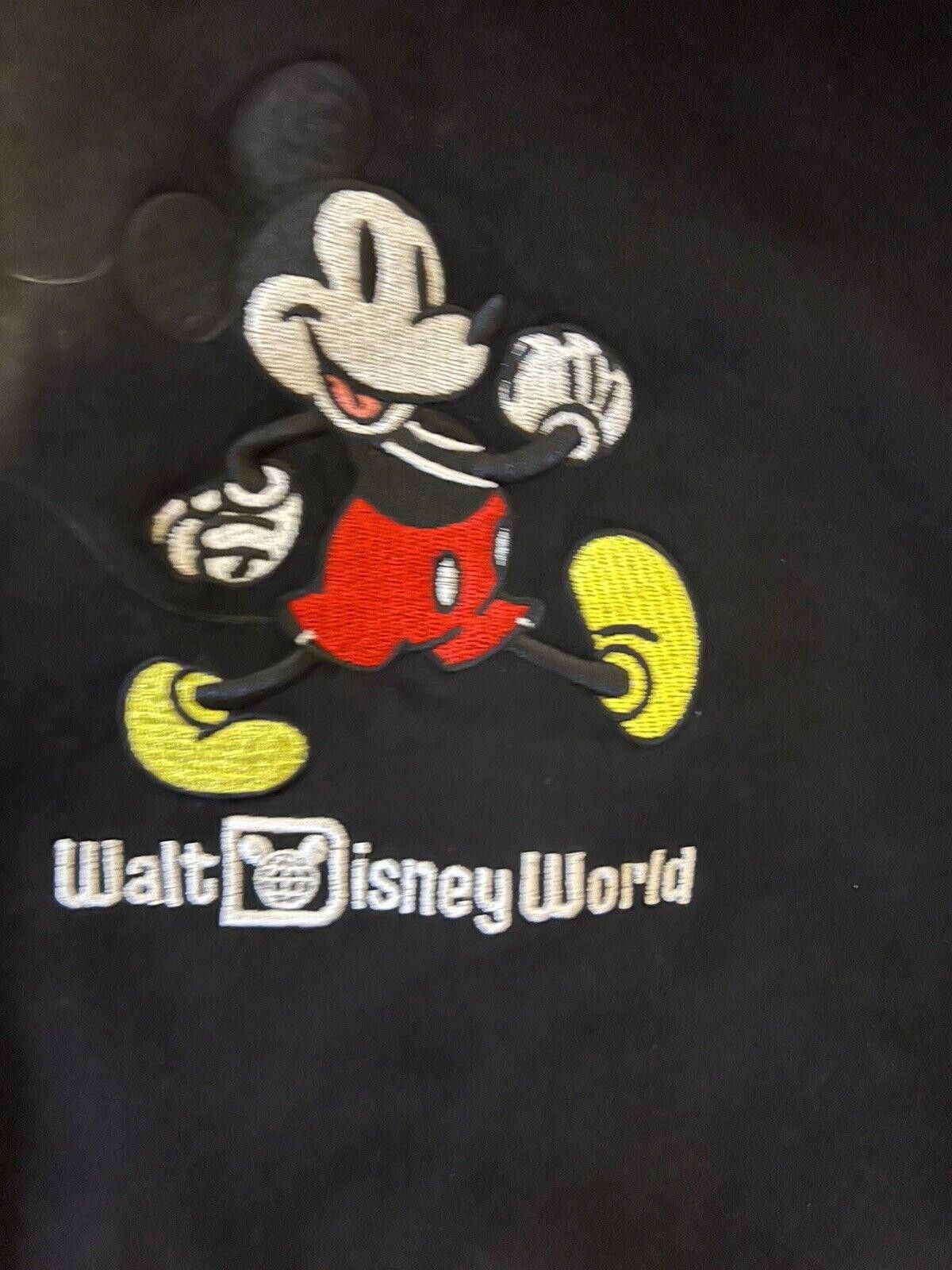 Disney Disney Black Hoodie Youth XLarge Embroidered Mickey Size US XXS / EU 40 - 2 Thumbnail