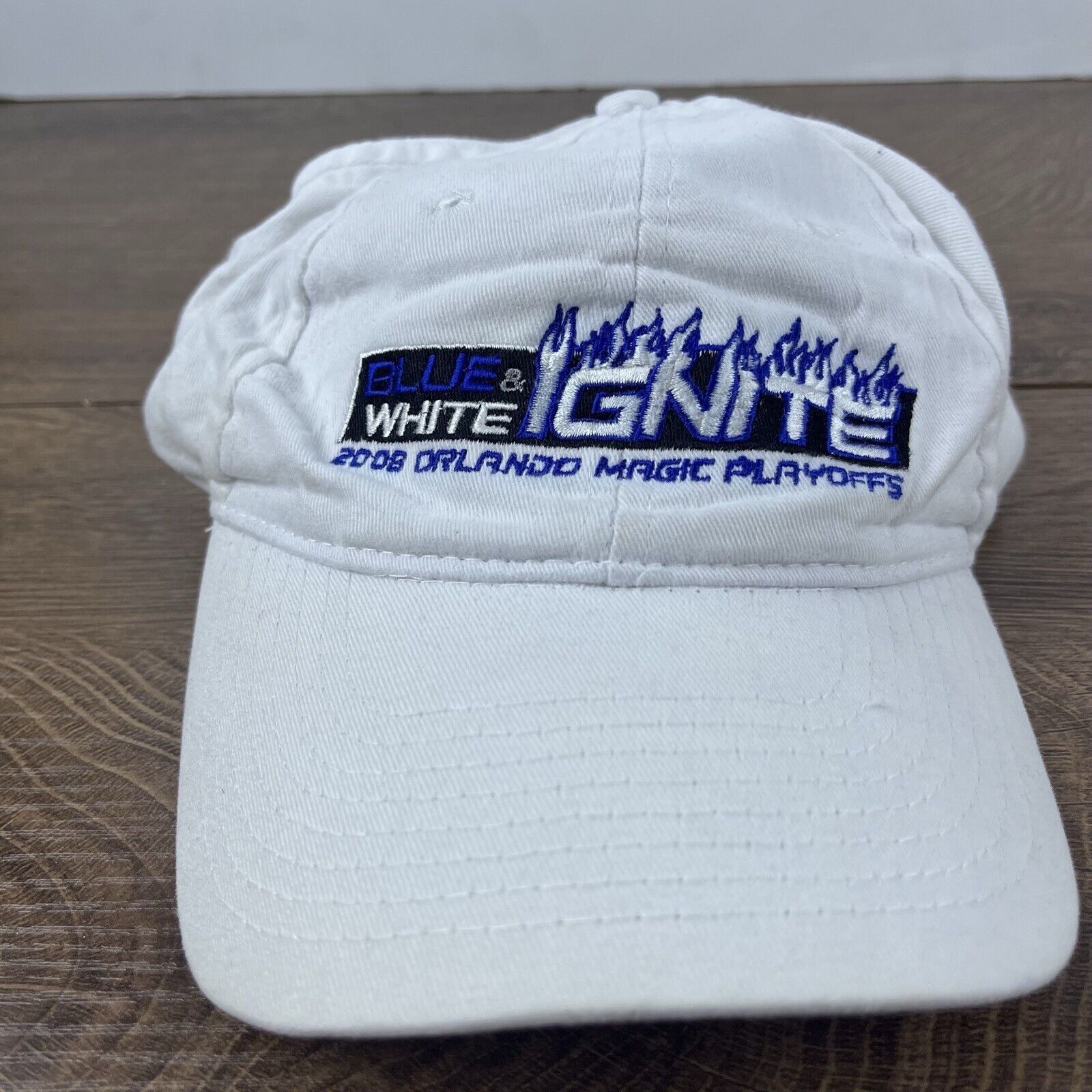 Other 2008 Orlando Magic Playoffs Hat Blue and White Ignite White Size ONE SIZE - 4 Thumbnail