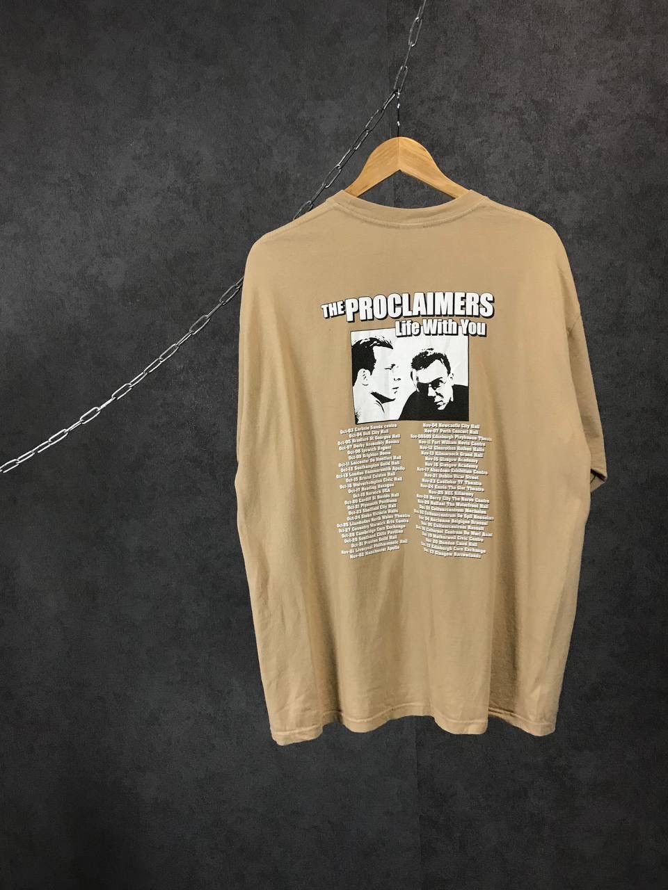 Band Tees × Vintage The Proclaimers 2007 Life with you vintage rock band tee Size US XL / EU 56 / 4 - 1 Thumbnail