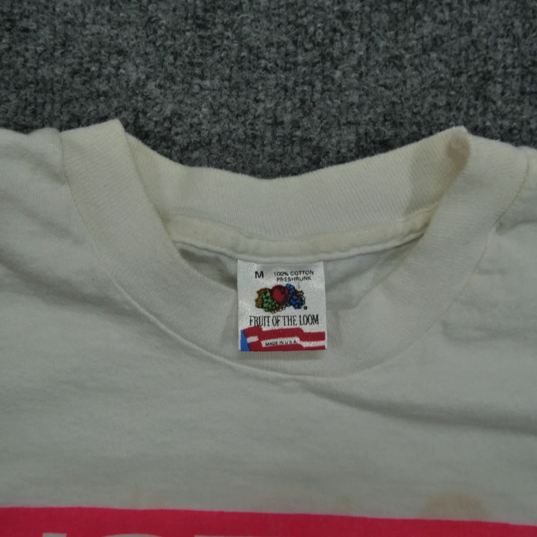 Vintage VINTAGE New Orleans T Shirt Adult Medium White Just Say Yo 90s Art Graphic Print Cotton Logo Mens Size US M / EU 48-50 / 2 - 5 Thumbnail