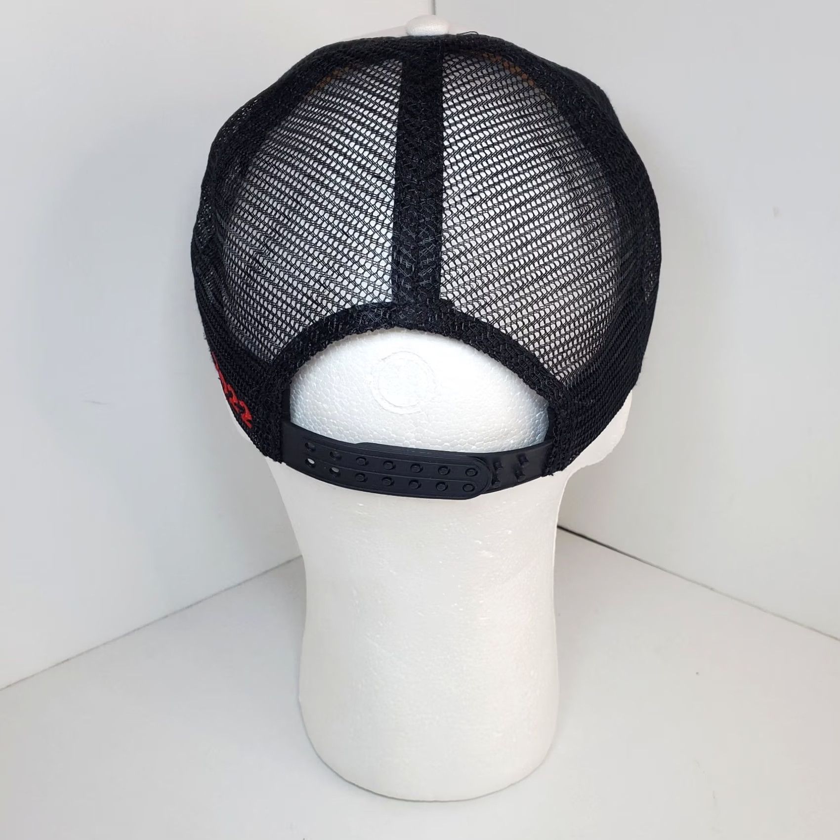 Vintage Mens Western Trucker Hat - Rodeo Championship Las Vegas Black Adjustable One Size Hat Size ONE SIZE - 7 Thumbnail