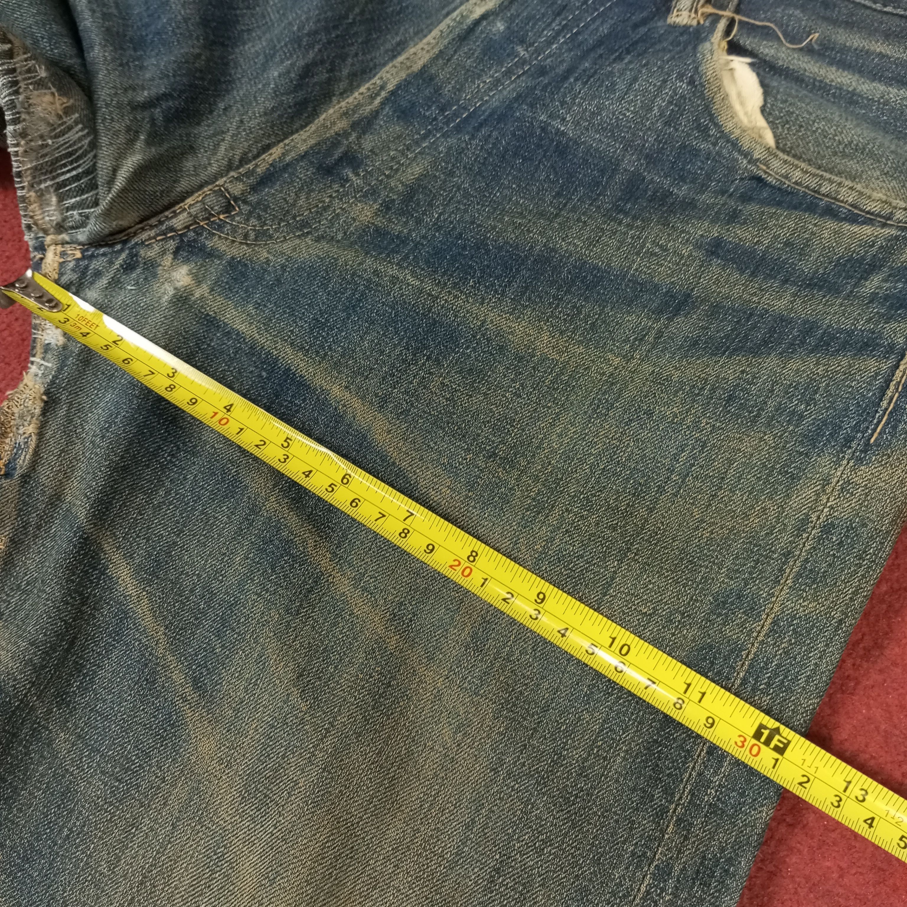 Japanese Brand × Vintage Brans Distressed Jeans Size US 28 / EU 44 - 15 Thumbnail