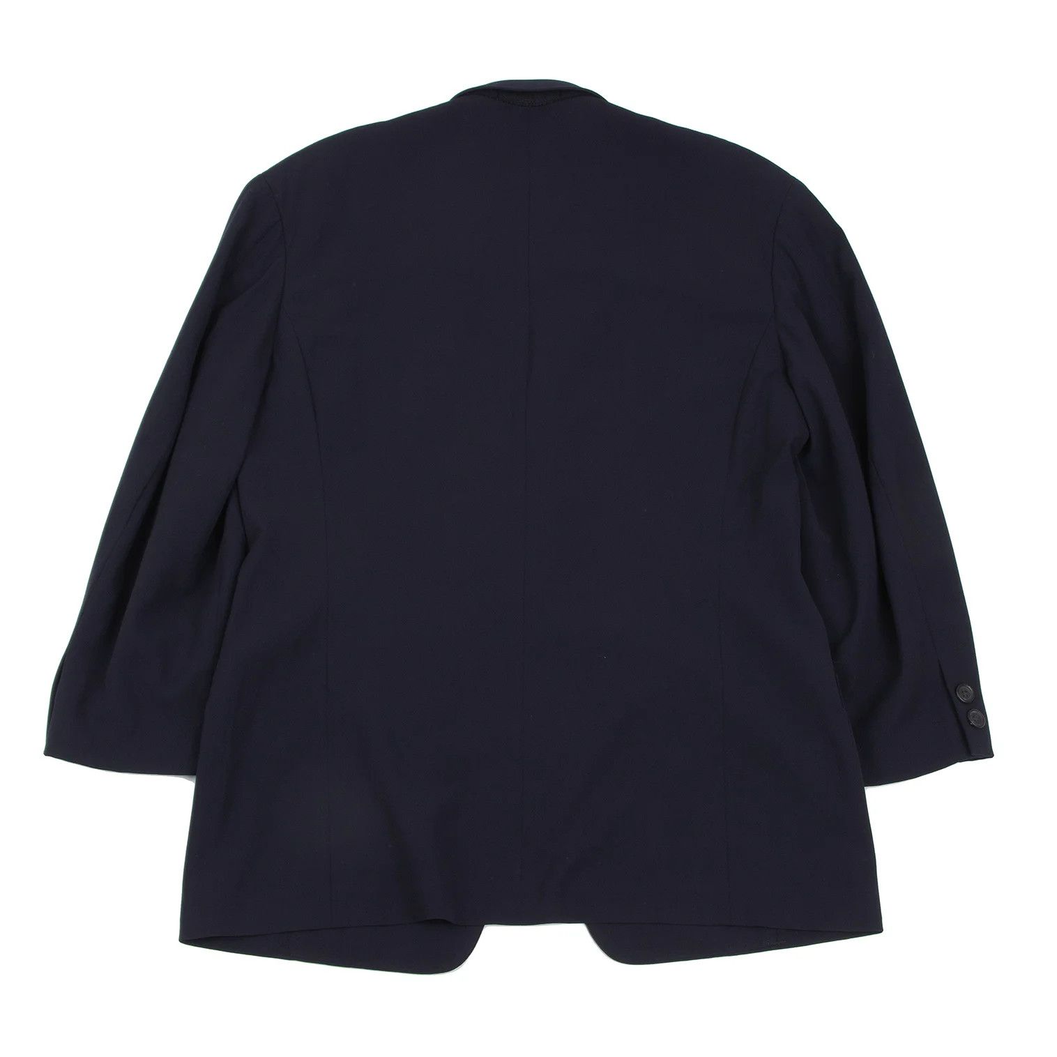 Yohji Yamamoto Yohji Yamamoto Wool Gabardine 2B Jacket Size US M / EU 48-50 / 2 - 13 Thumbnail