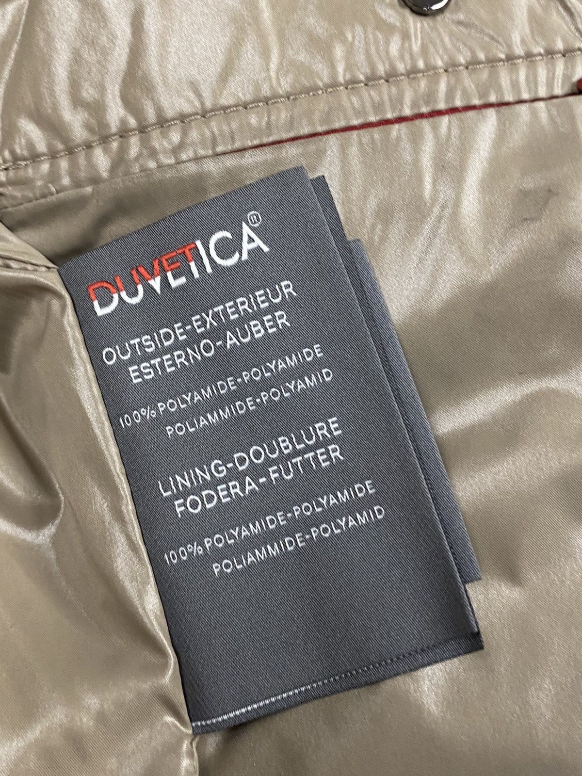 Duvetica Duvetica Full Zip Glossy Dark Blue Puffer Jacket Size S / US 4 / IT 40 - 13 Thumbnail