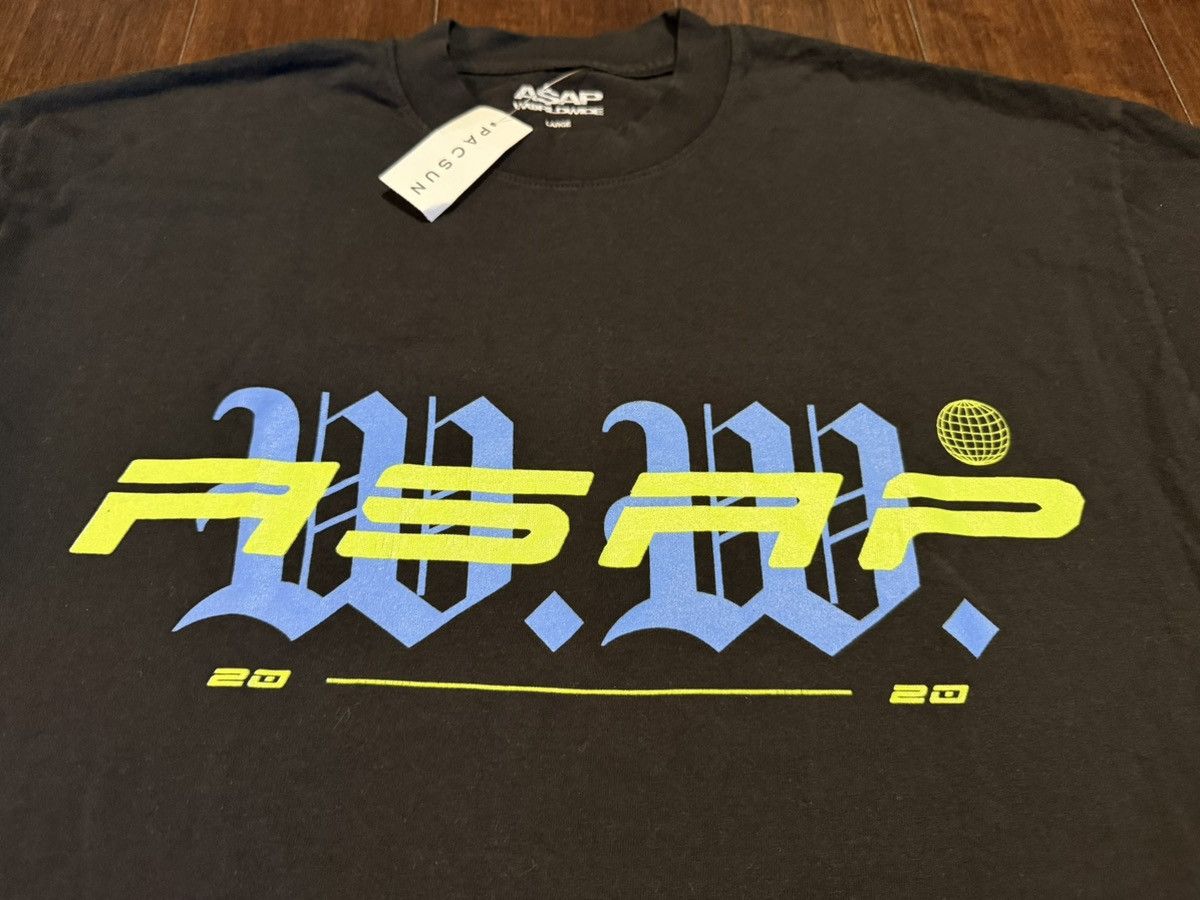 A$AP Rocky ASAP Mob Worldwide black t-shirt #ASAPMob #A$AP Size US L / EU 52-54 / 3 - 2 Thumbnail