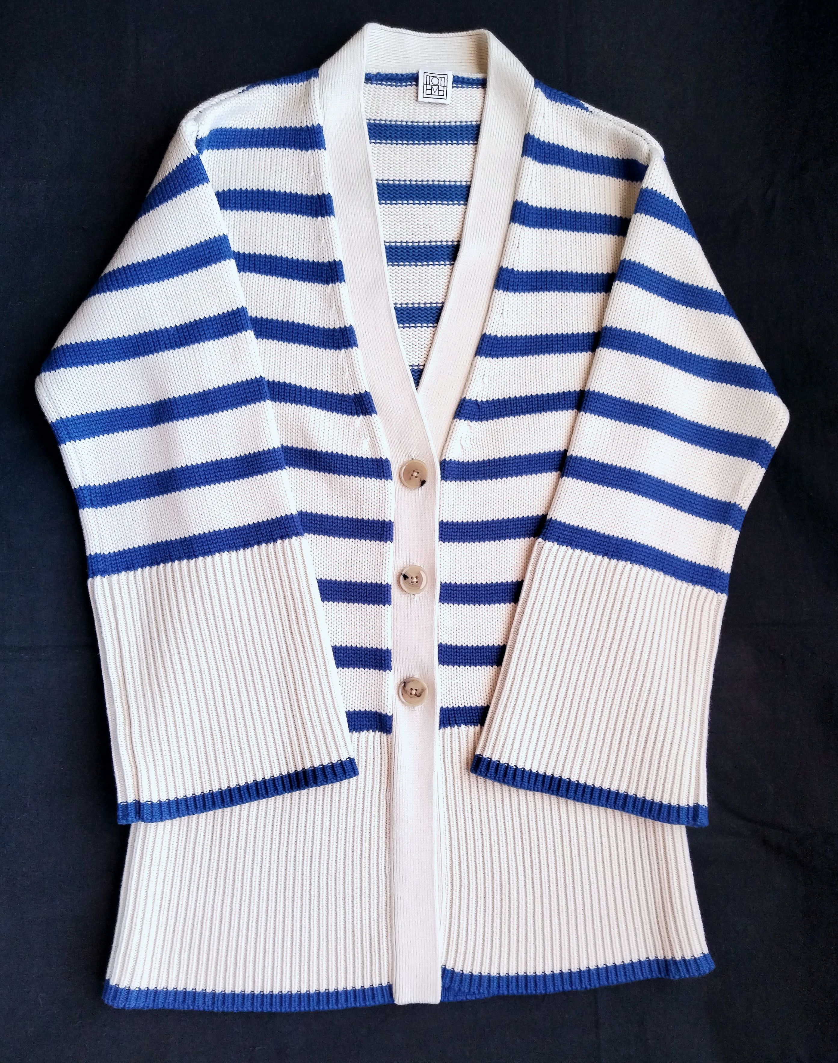 Toteme Signature striped cardigan Size XS / US 0-2 / IT 36-38 - 7 Thumbnail