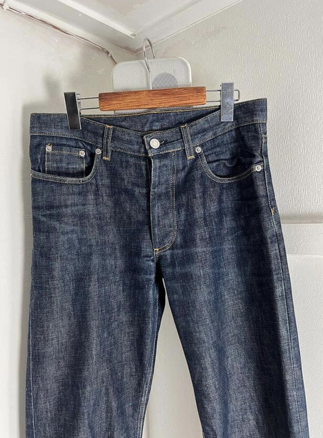 Helmut Lang Helmut Lang archive classic raw denim (AD 1998) Size US 28 / EU 44 - 2 Thumbnail