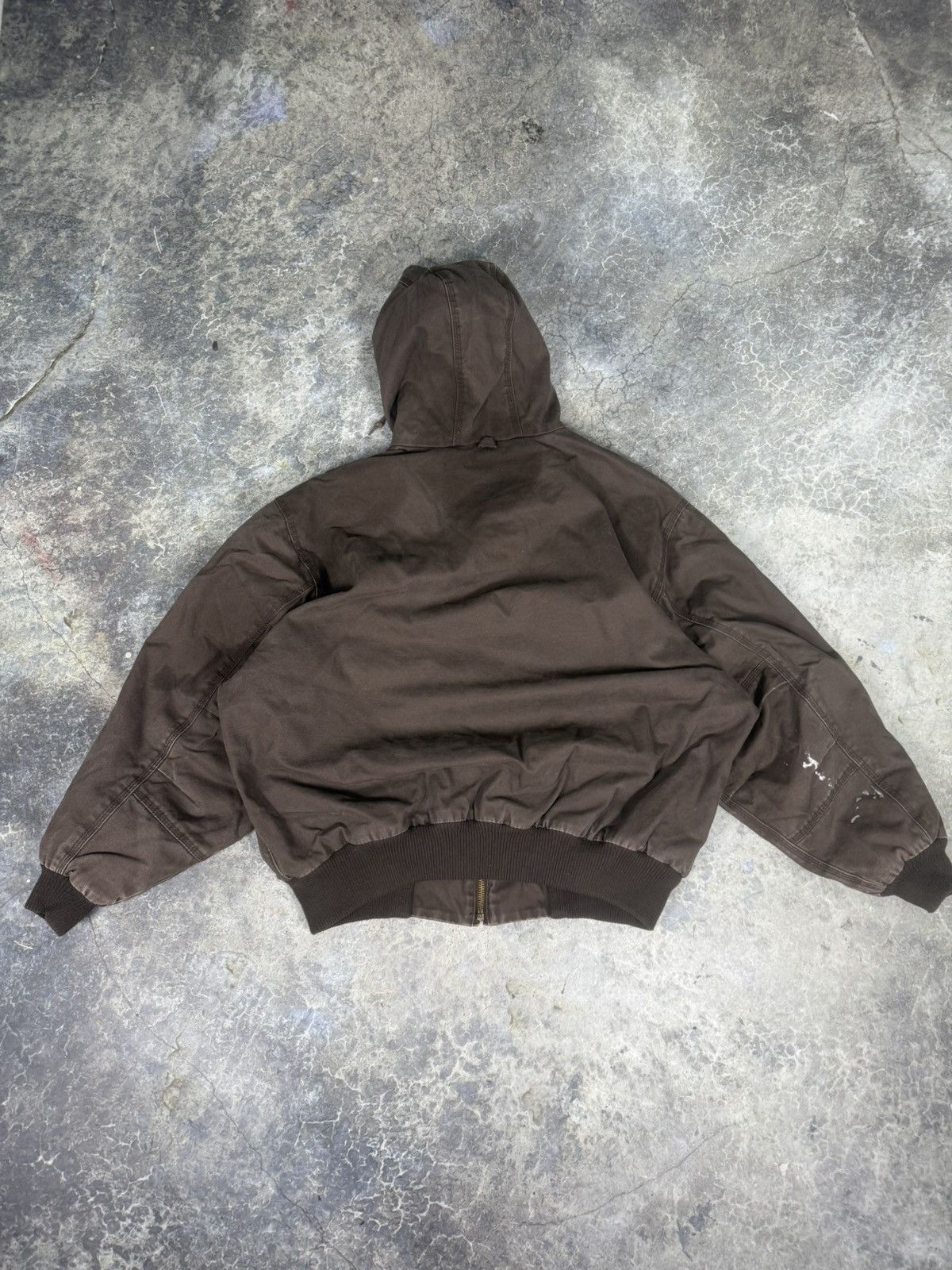 Japanese Brand × Vintage Vintage Carhartt Style Hooded Jacket Size US L / EU 52-54 / 3 - 7 Thumbnail
