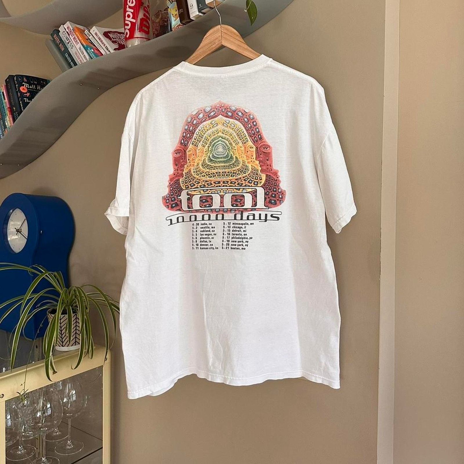 Band Tees × Vintage Vintage Tool Band Shirt Size US L / EU 52-54 / 3 - 6 Thumbnail