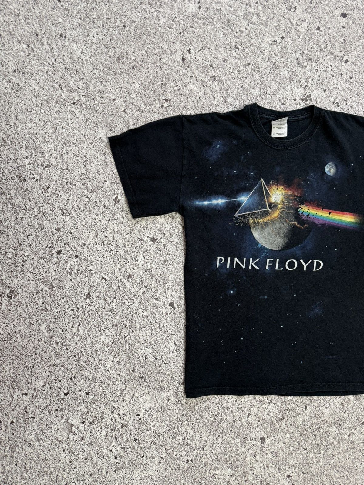 Band Tees × Vintage Vintage 2000’s Pink Floyd The Dark Side Of The Moon T-Shirt Size US M / EU 48-50 / 2 - 3 Thumbnail
