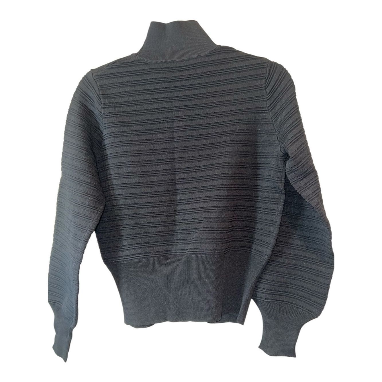 Other Aleeza Paris Olivia Wide Ribbed Sweater Black XS NWT Mock N Size XS / US 0-2 / IT 36-38 - 4 Thumbnail