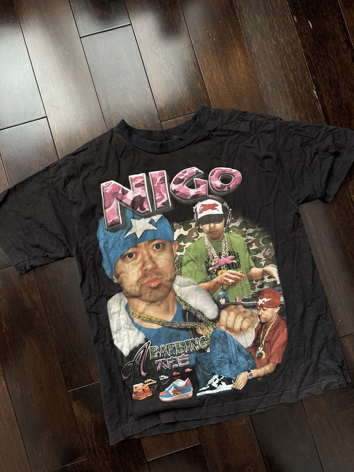 Marino Morwood Marino Morwood Nigo Graphic Tee Vintage Size US M / EU 48-50 / 2 - 1 Thumbnail