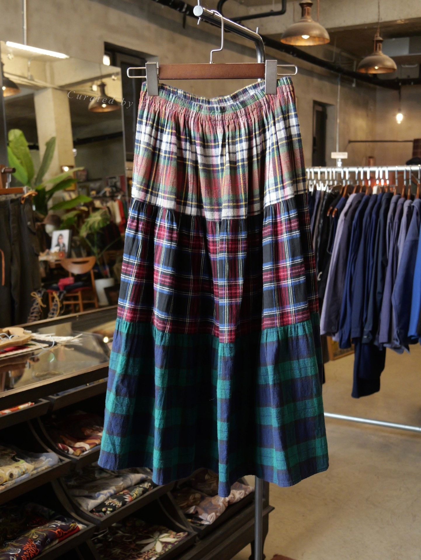 Rockmount Ranch Wear Rockmount Plaid Patchwork Skirt Size 30" / US 8 / IT 44 - 1 Thumbnail