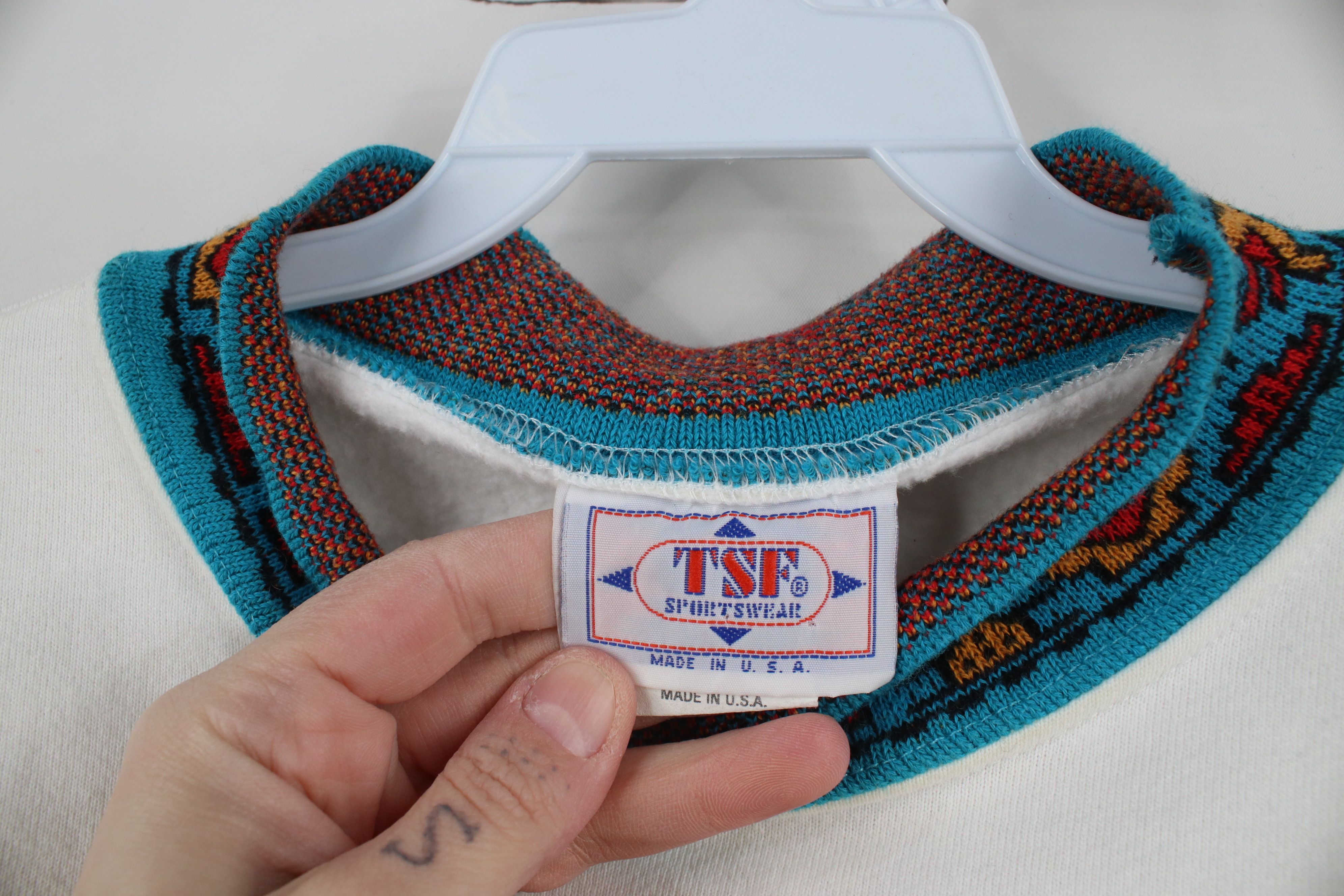 Vintage Vintage 90s Streetwear Michigan Southwestern Sweatshirt USA Size XL / US 12-14 / IT 48-50 - 10 Thumbnail
