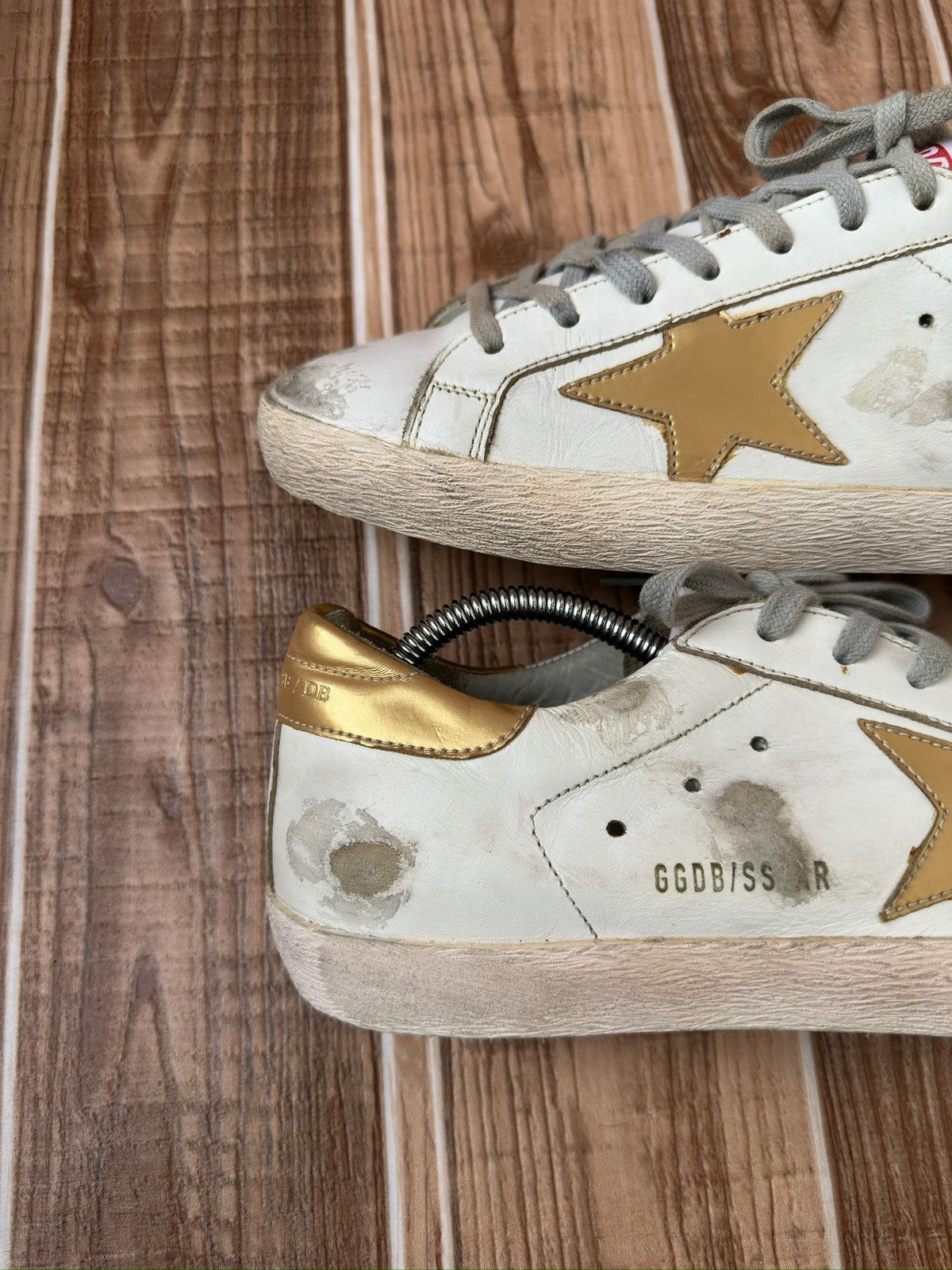 Golden Goose Golden Goose Superstar Gold Star Lowtop Sneakers Size US 8 / EU 41 - 6 Thumbnail