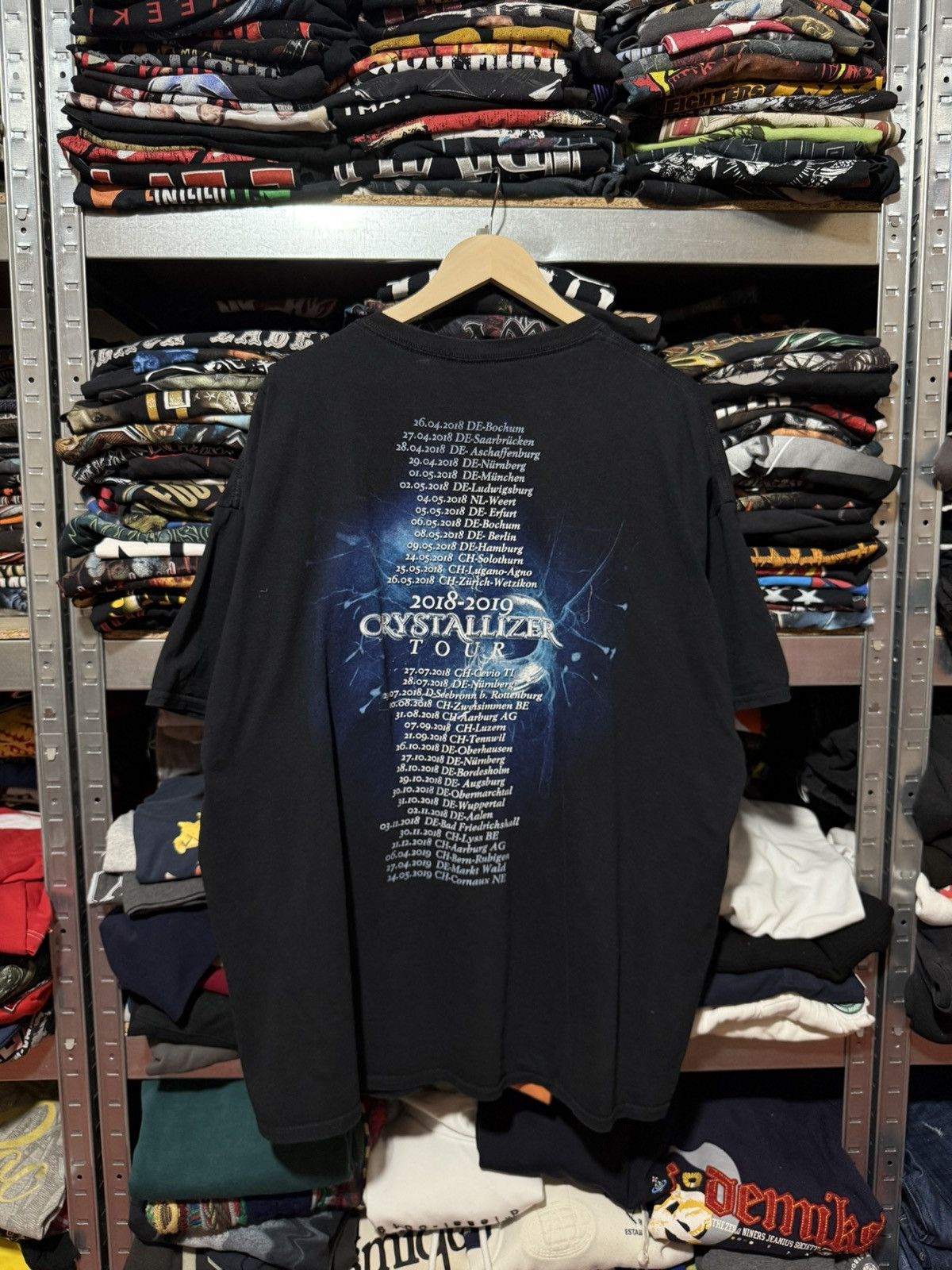 Band Tees Crystal Ball Crystallizer Tour 2018 2019 T-Shirt Y2K Hype Size US XXL / EU 58 / 5 - 2 Thumbnail