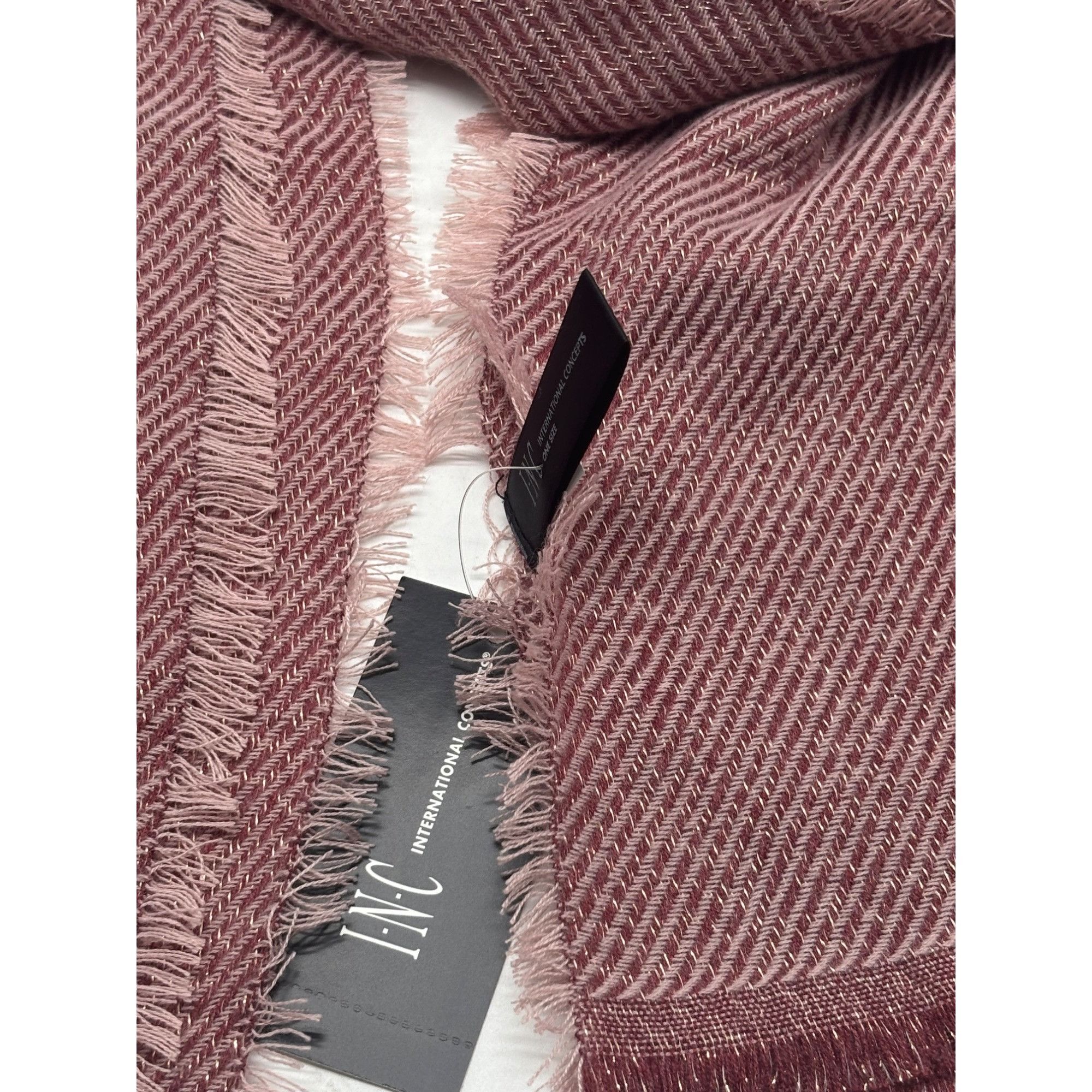 Other Inc International Concepts Two-Tone Shine Scarf / Wrap, Win Size ONE SIZE - 5 Thumbnail