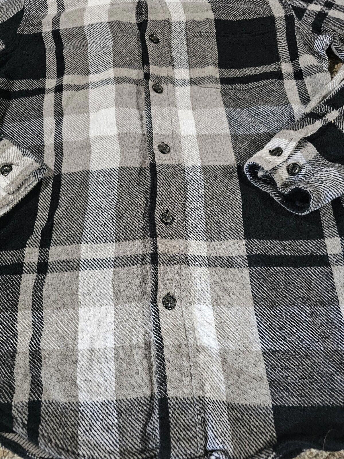 Designer C&C California Flannel Shirt Men's S Black Long Sleeve Size US S / EU 44-46 / 1 - 2 Thumbnail