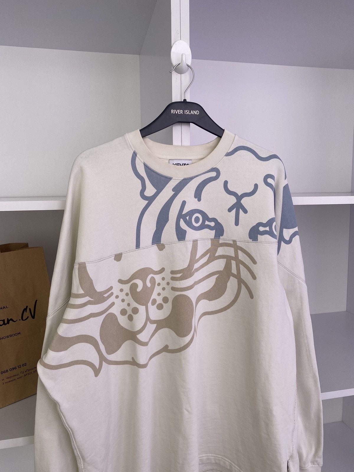 Designer × Kenzo × Vintage Vintage Kenzo Streetwear Sweatshirt Size US L / EU 52-54 / 3 - 6 Thumbnail