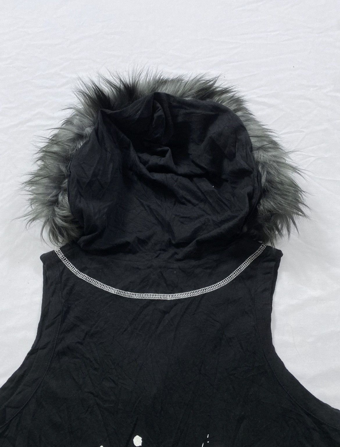 Japanese Brand Gothic skull Putumayo fur hoodie shortsleeve ifsix lgb style Size US S / EU 44-46 / 1 - 10 Thumbnail