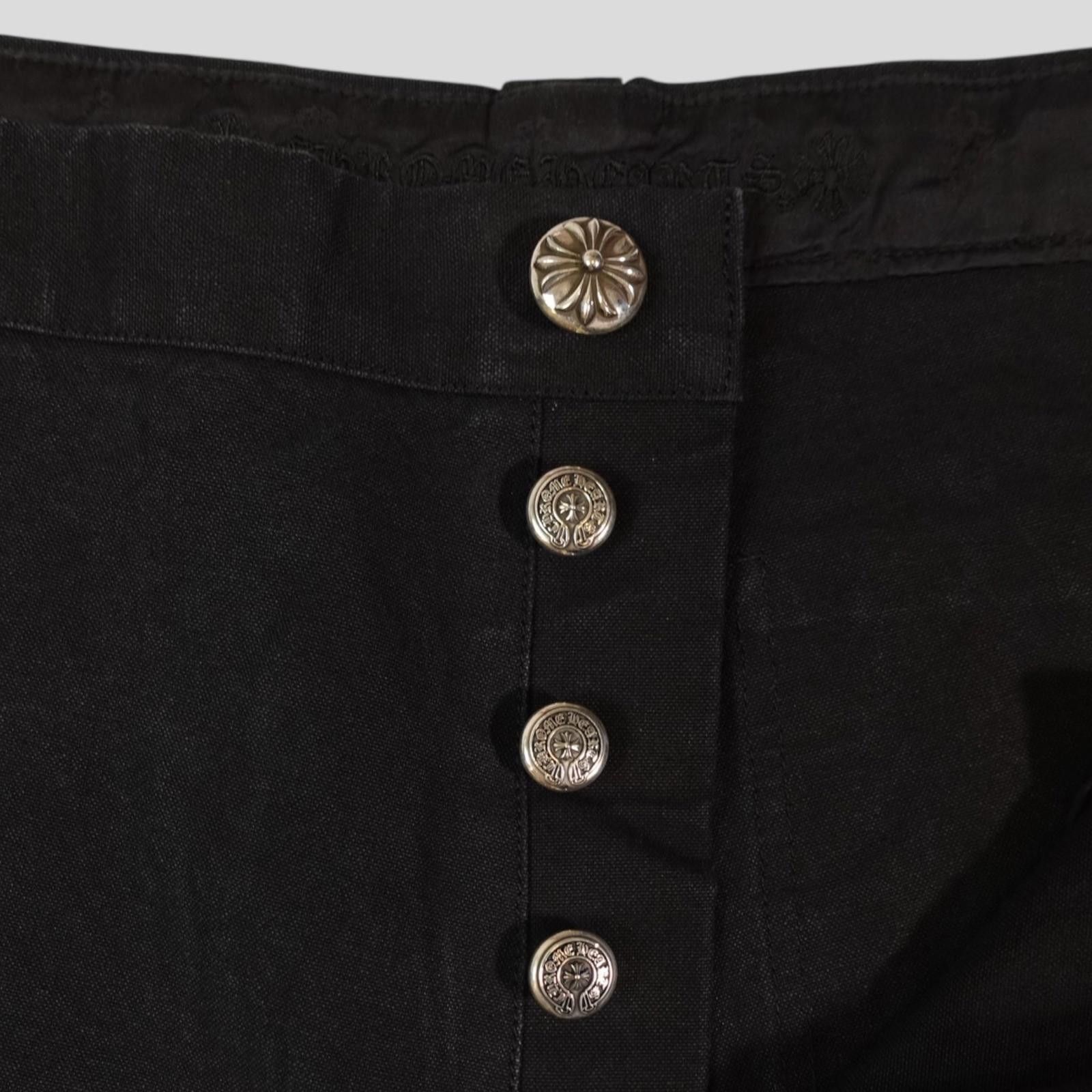 Chrome Hearts Chrome Hearts Cross Patch Carpenter Shorts in Black - 40 Size US 40 / EU 56 - 5 Thumbnail