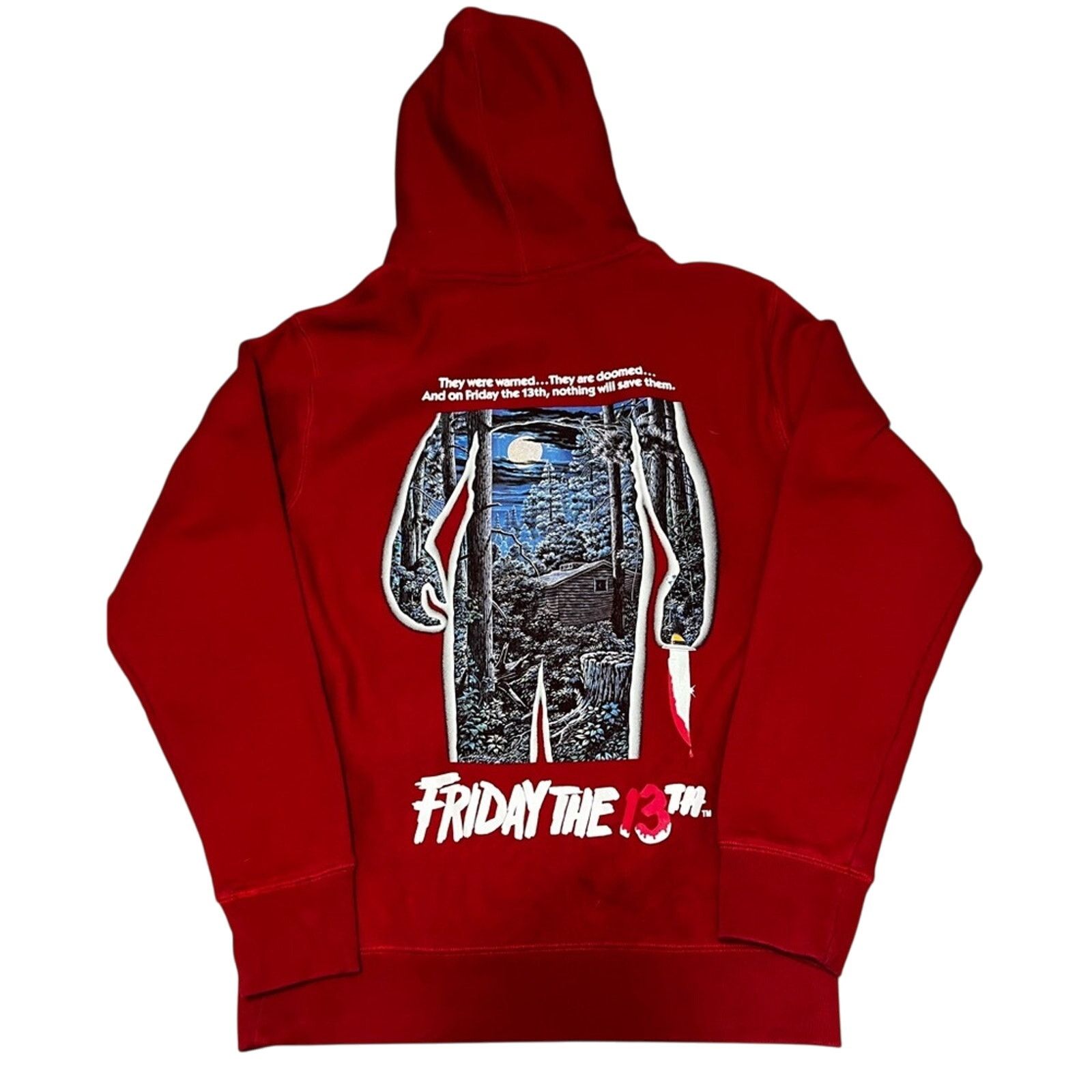 Palace Friday The 13th x Shoe Palace Rare Hoodie Jason Embroidered Size US L / EU 52-54 / 3 - 3 Thumbnail