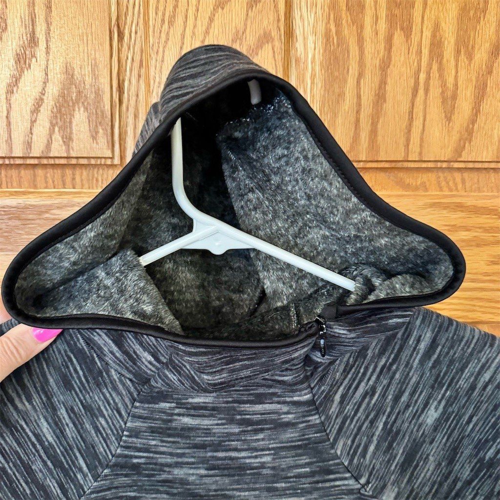 Avalanche Avalanche Hoodie Womens L Gray Space Dye Hooded Half Zip Pu Size L / US 10 / IT 46 - 4 Thumbnail