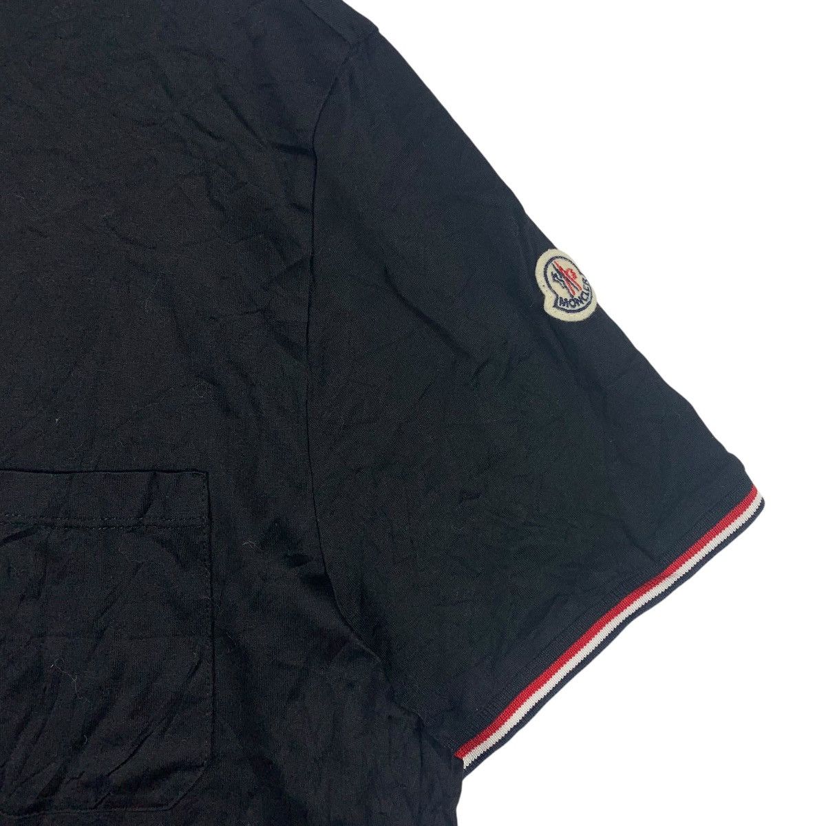 Moncler MONCLER blue ringer tee Size US XL / EU 56 / 4 - 7 Thumbnail