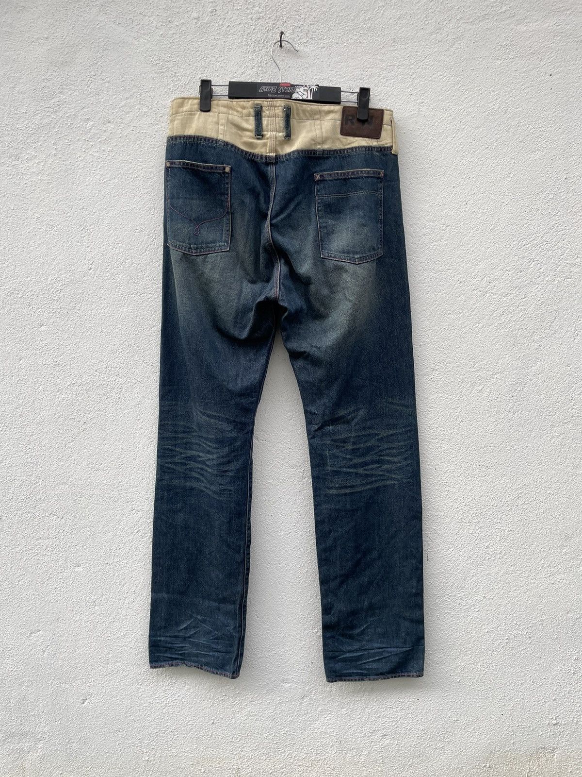 If Six Was Nine R Newbold”s New & Old Selvedge Denim Jeans Size US 33 - 10 Thumbnail