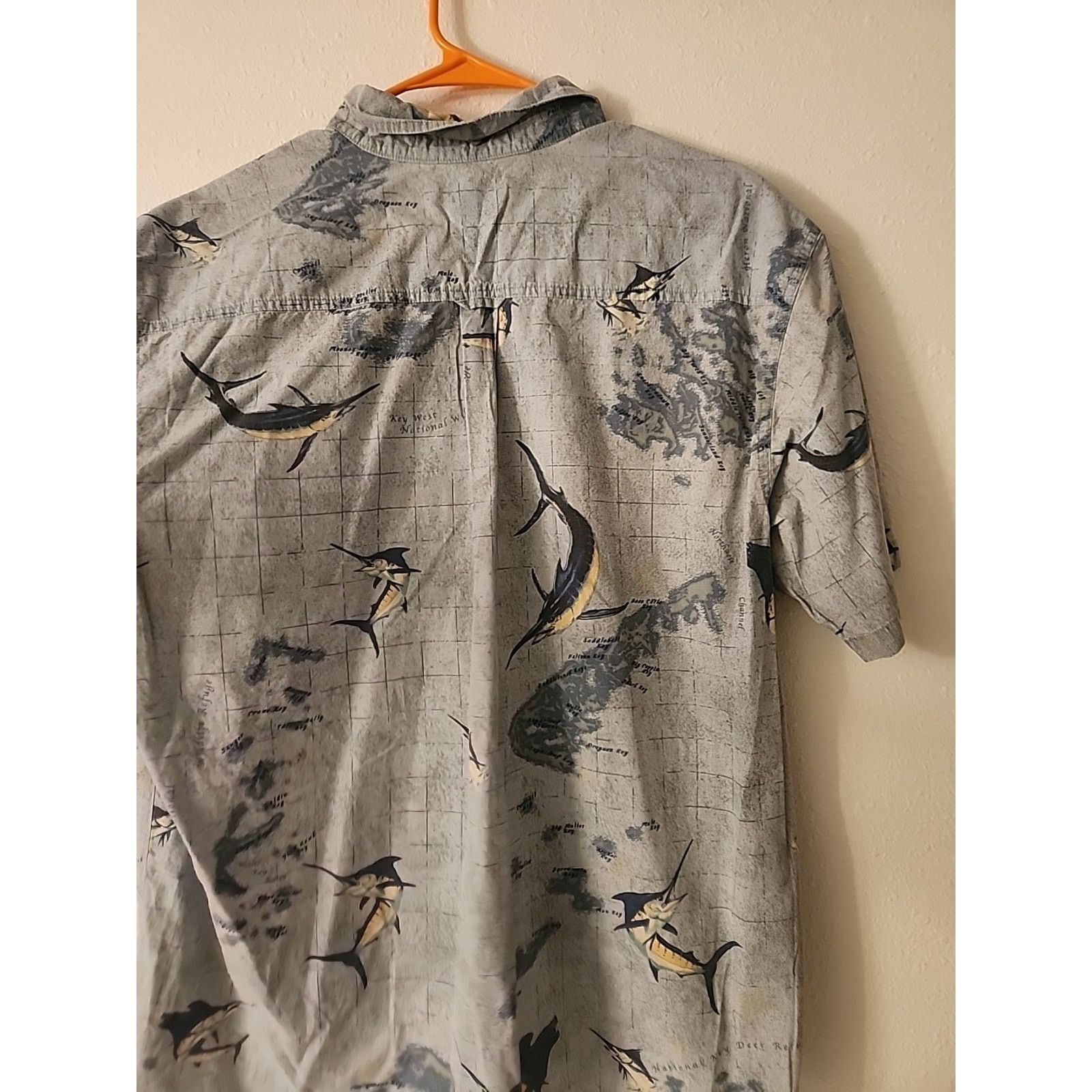 Columbia Columbia River Lodge Shirt Mens Size L Blue Marlin Fishing Size US L / EU 52-54 / 3 - 8 Thumbnail