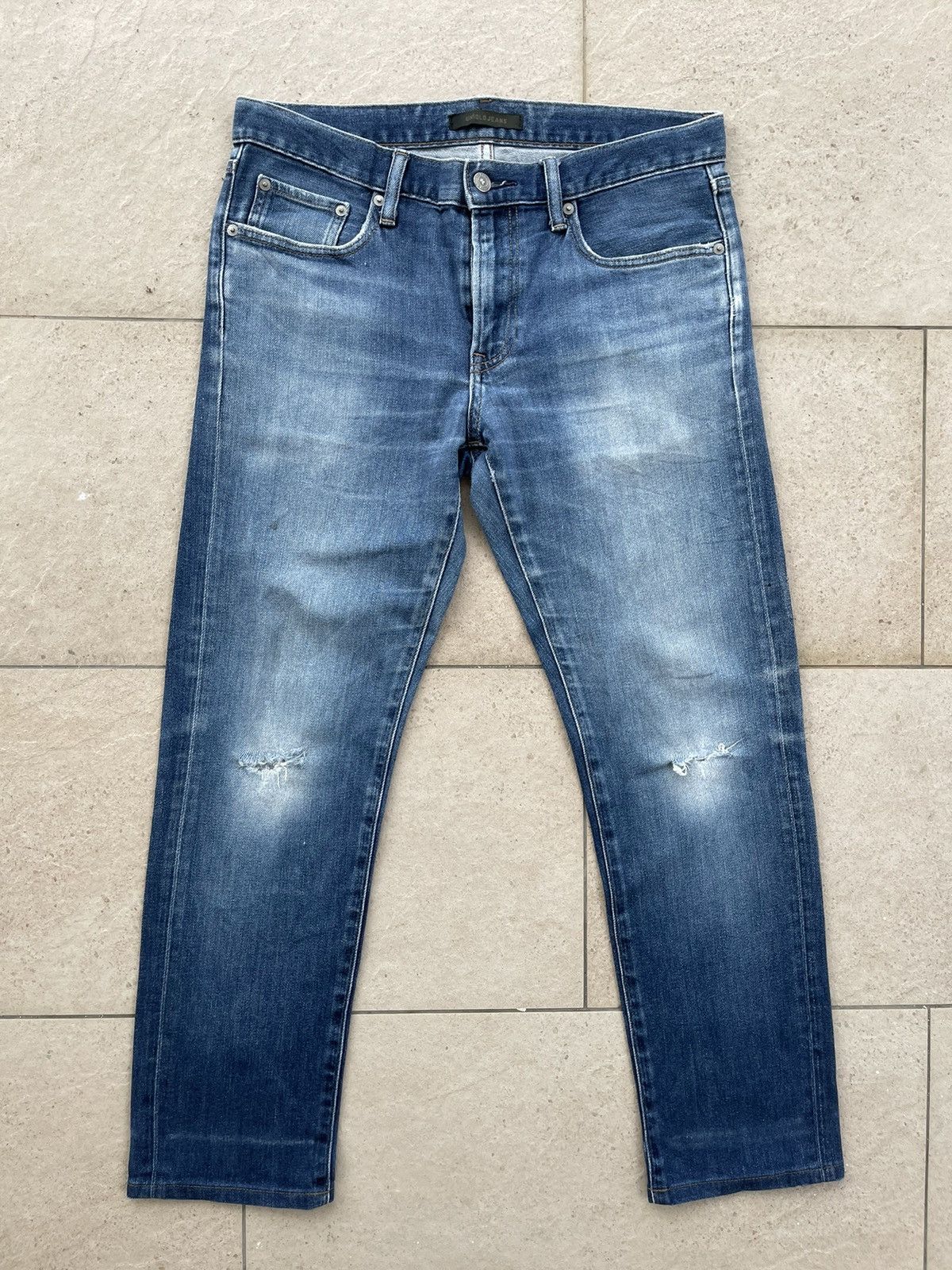 Japanese Brand × Uniqlo 🔥Japanase Brands Uniqlo Jeans Streetwear W32🔥 Size US 32 / EU 48 - 2 Thumbnail
