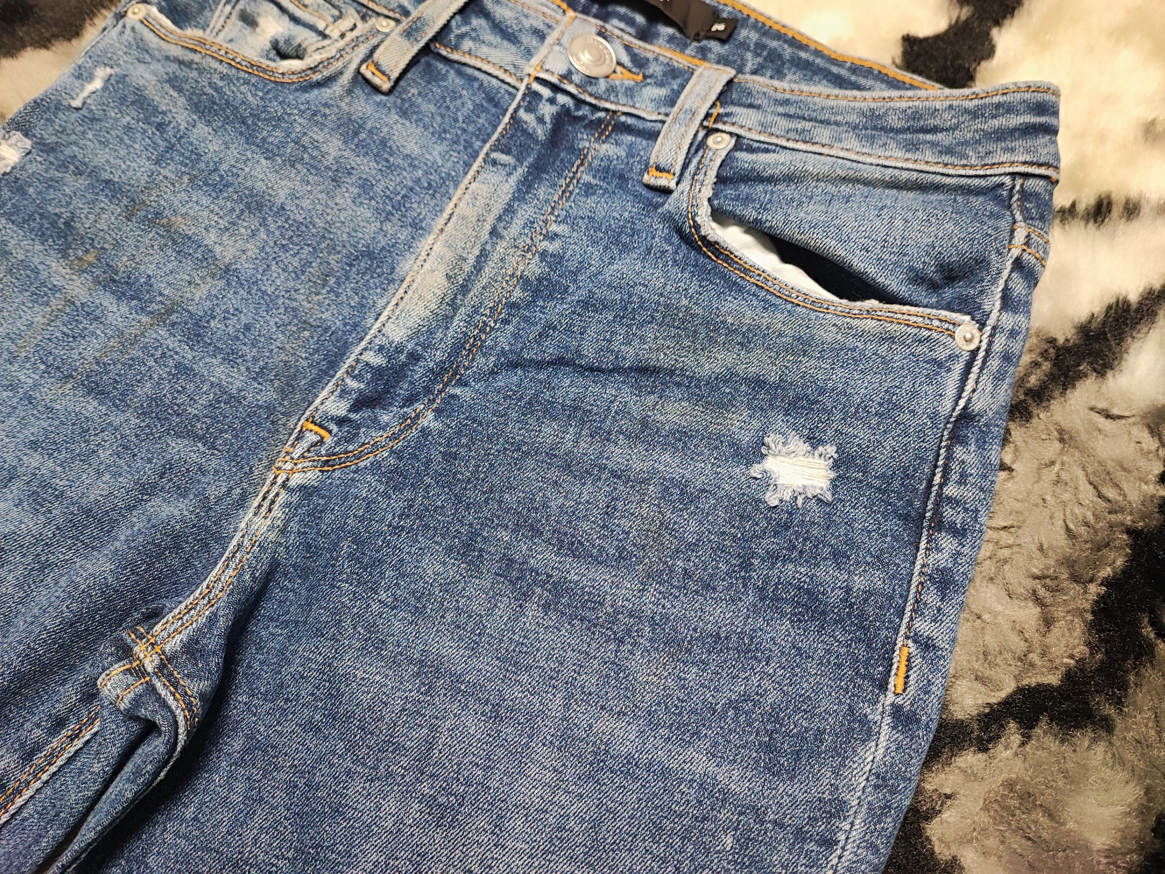 Hudson Hudson Jeans Kick Flare Distressed Denim Size 26" / US 2 / IT 38 - 7 Thumbnail