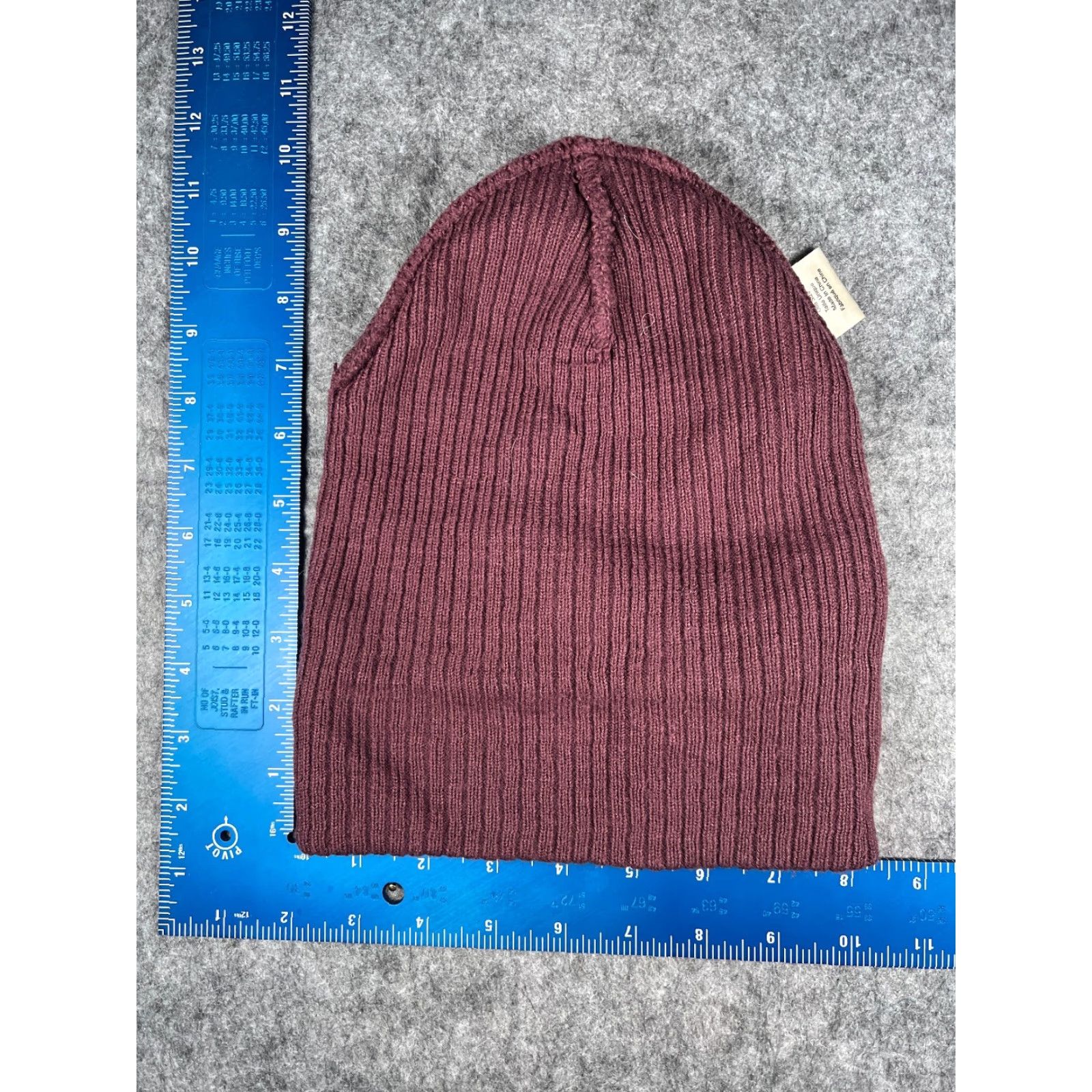 Vintage Spencer's Gift Beanie Women One Size Purple 100% Acrylic Knit Ski Size ONE SIZE - 5 Thumbnail