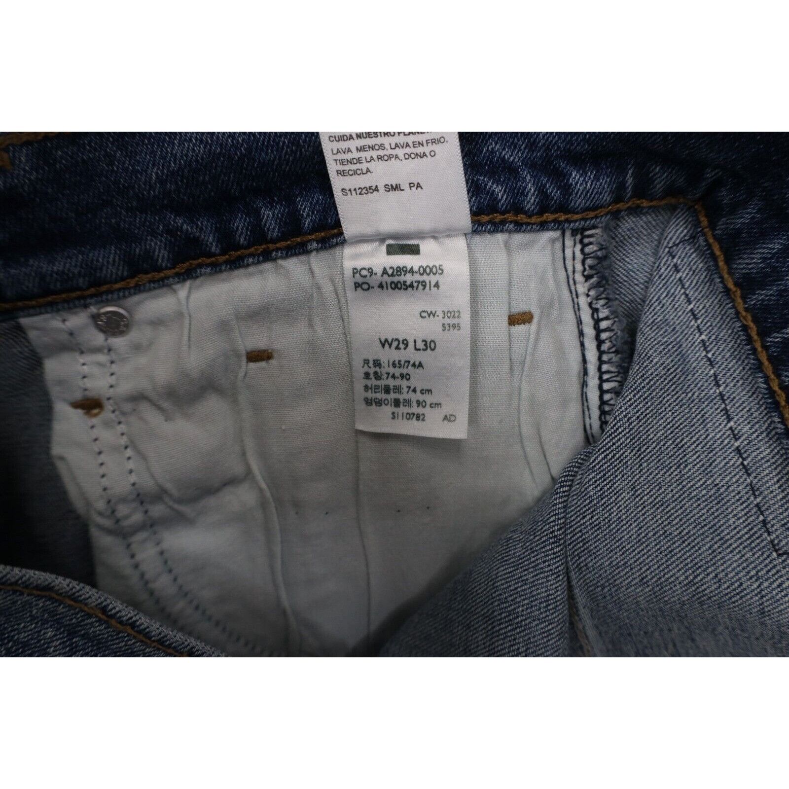 Levi's Deadstock Y2K Levis Signature Loose Fit Stretch Denim Jeans Size US 29 - 9 Thumbnail