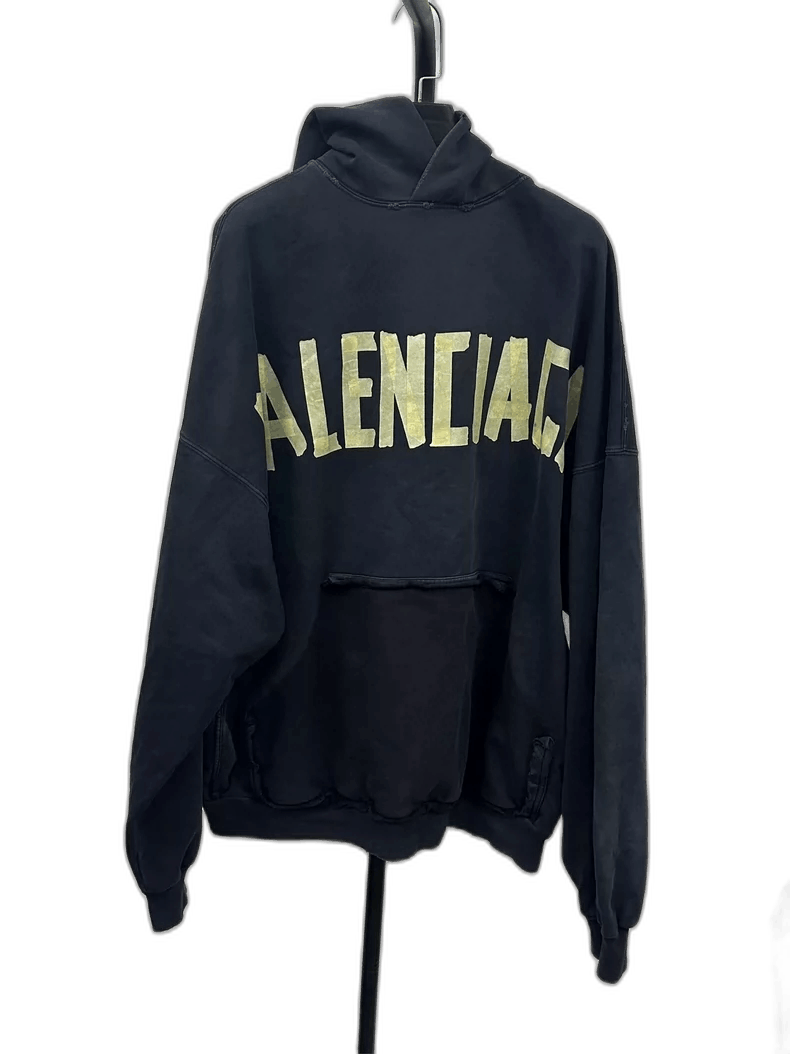 Balenciaga Balenciaga SS24 Logo Printed Hooded Sweatshirt-2505 Size US M / EU 48-50 / 2 - 1 Thumbnail