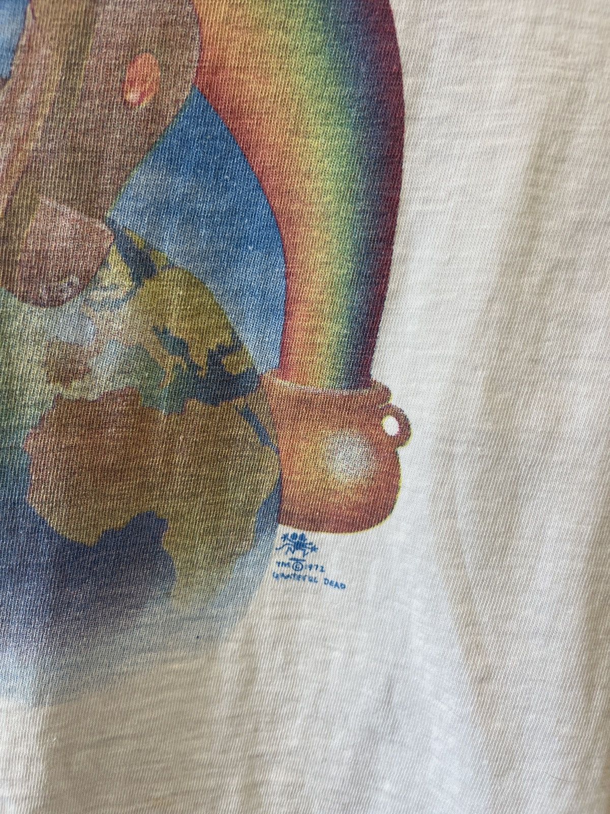 Vintage 1972 Grateful Dead Tee Size S / US 4 / IT 40 - 4 Thumbnail
