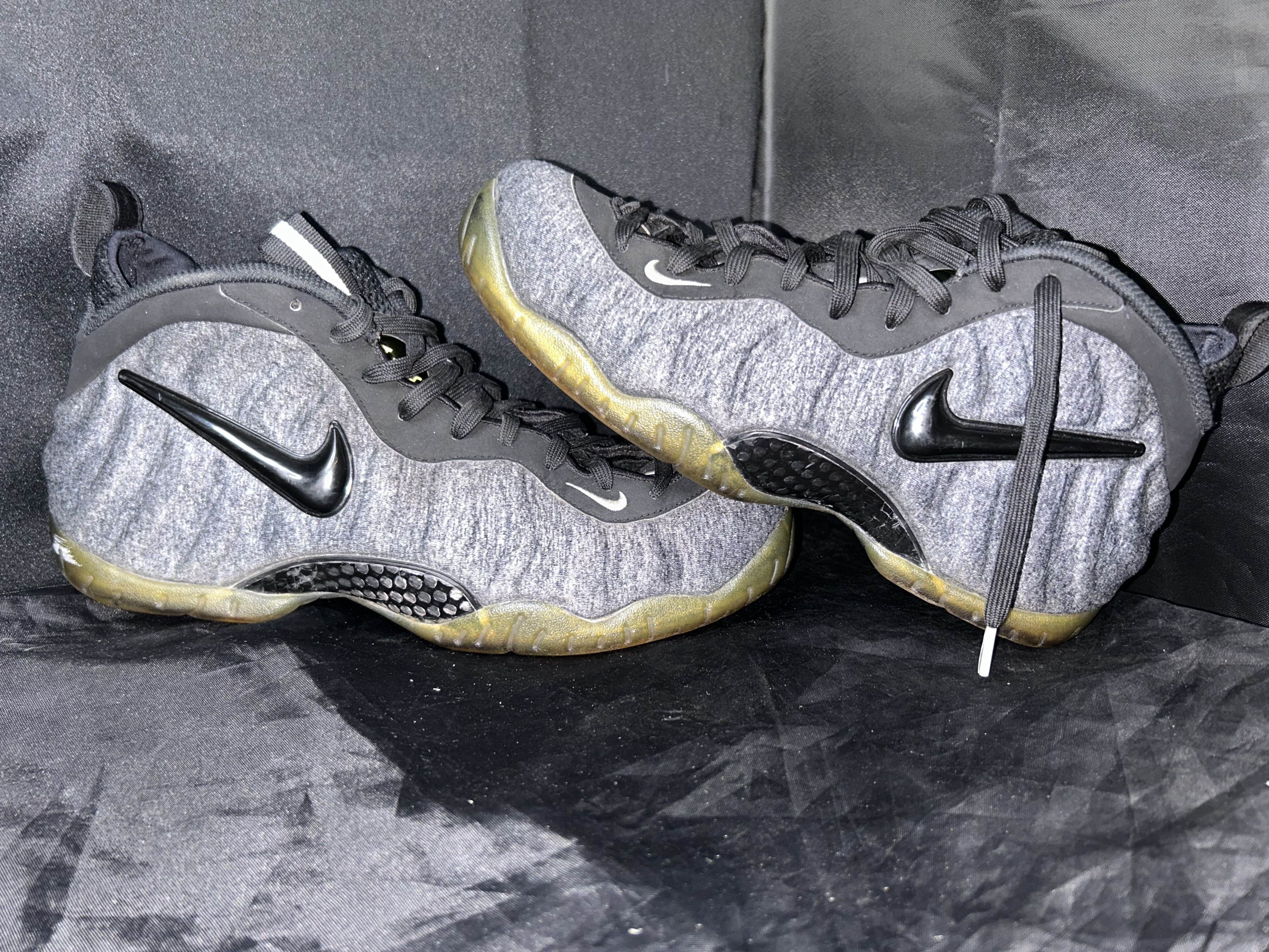 Nike Nike Air Foamposite Pro Wool Fleece Grey | Rare Foamposites Size US 9.5 / EU 42-43 - 3 Thumbnail
