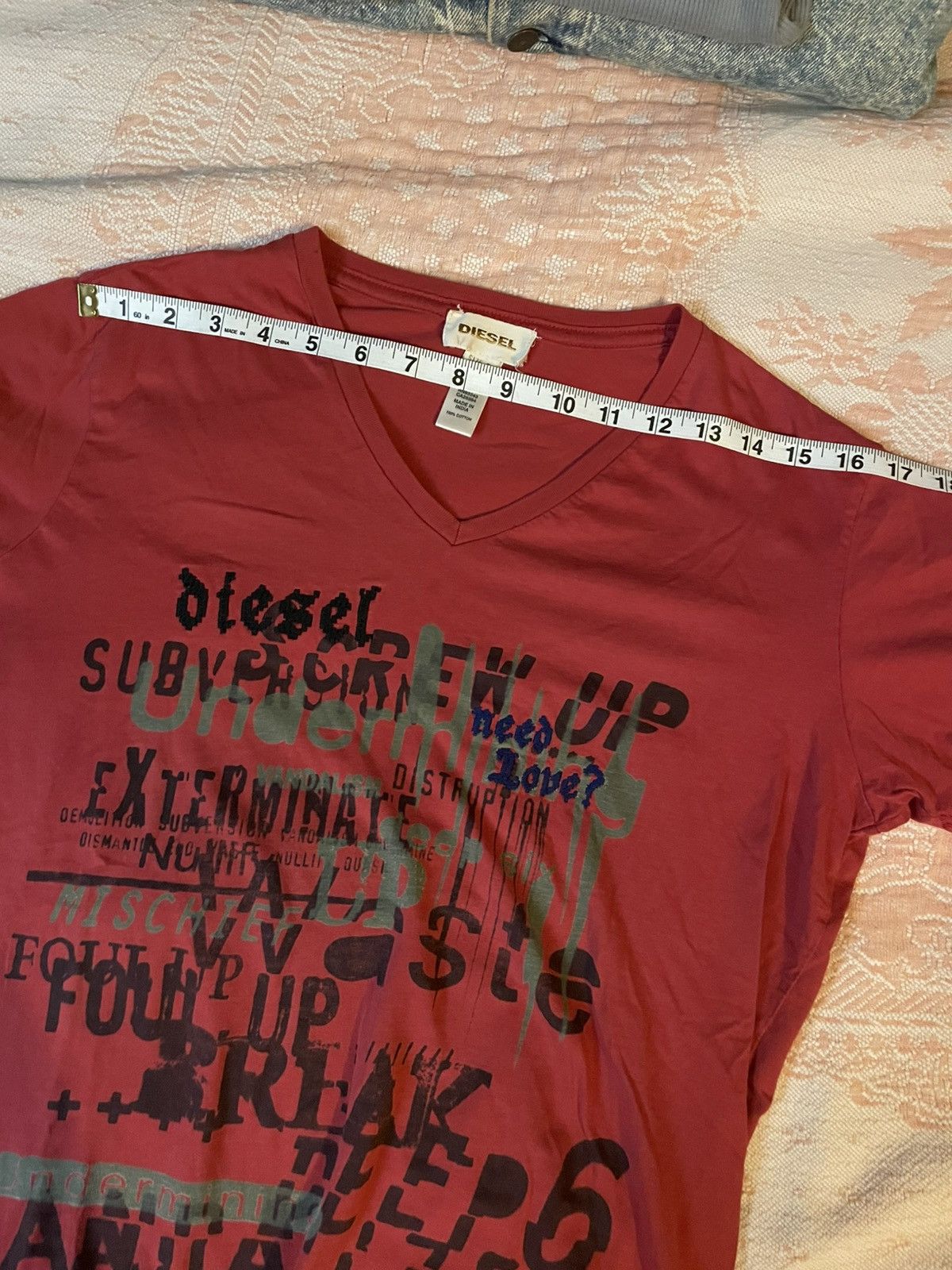 Diesel Diesel Destroy T-shirt Size US S / EU 44-46 / 1 - 8 Thumbnail