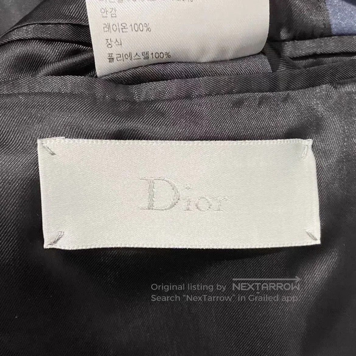 Dior Dior Runway Blue Paneled Blazer. Size US M / EU 48-50 / 2 - 4 Thumbnail