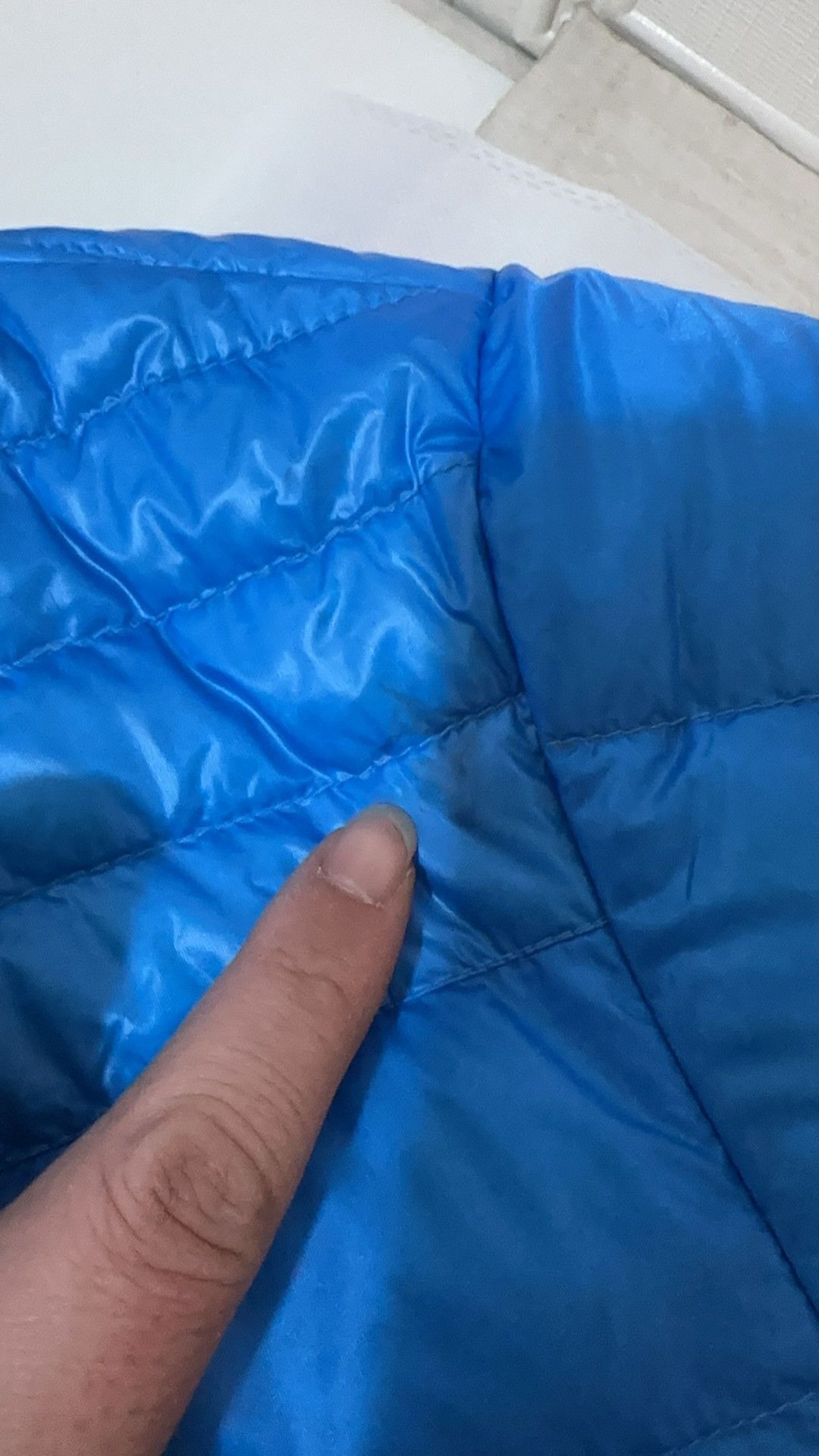 Moncler Moncler Daniel Blue Quilted Zip Down Jacket XL Size US XL / EU 56 / 4 - 8 Thumbnail