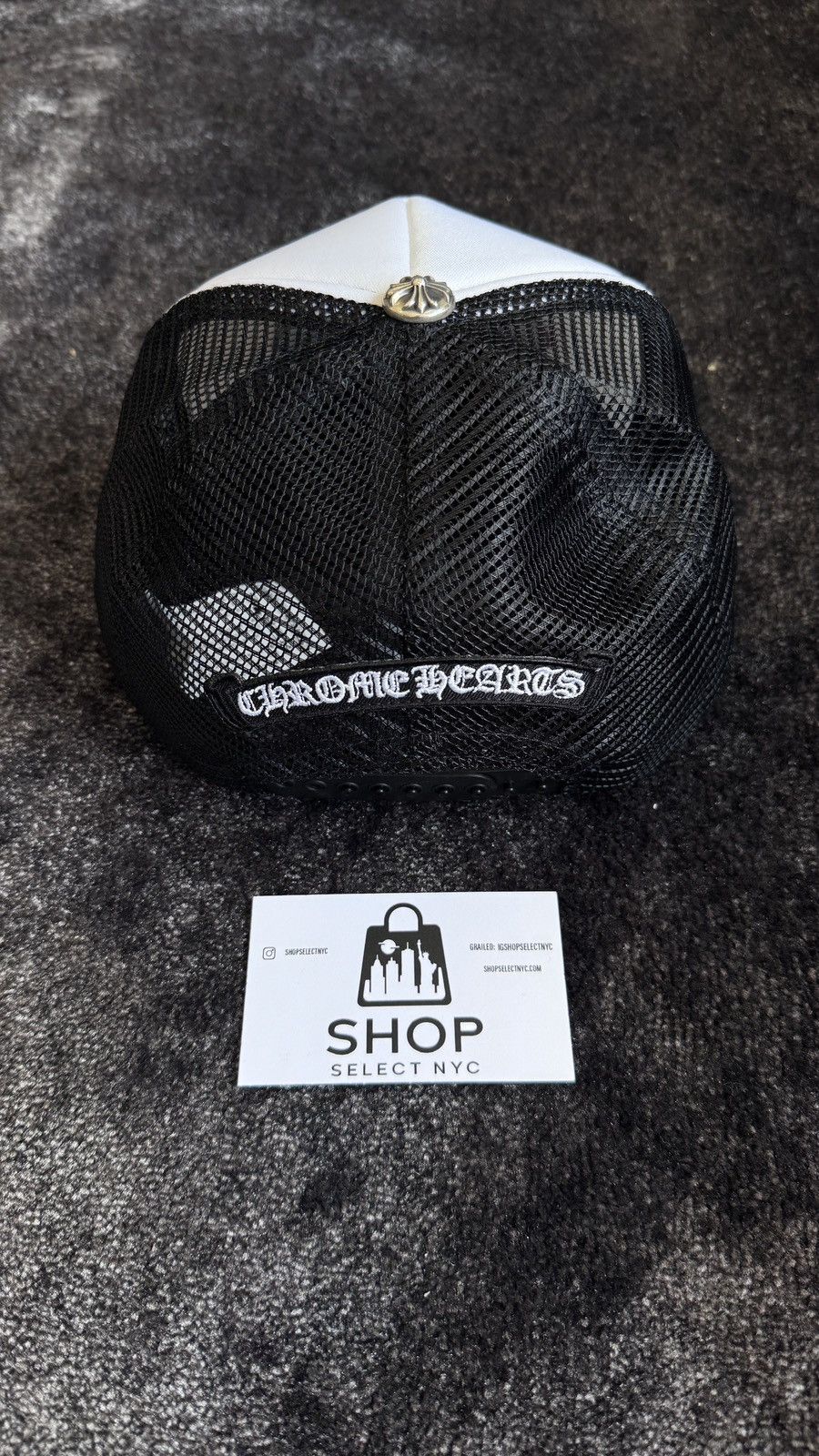 Chrome Hearts BRAND NEW CHROME HEARTS TRI COLOR CEMETERY TRUCKER HAT Size ONE SIZE - 2 Thumbnail