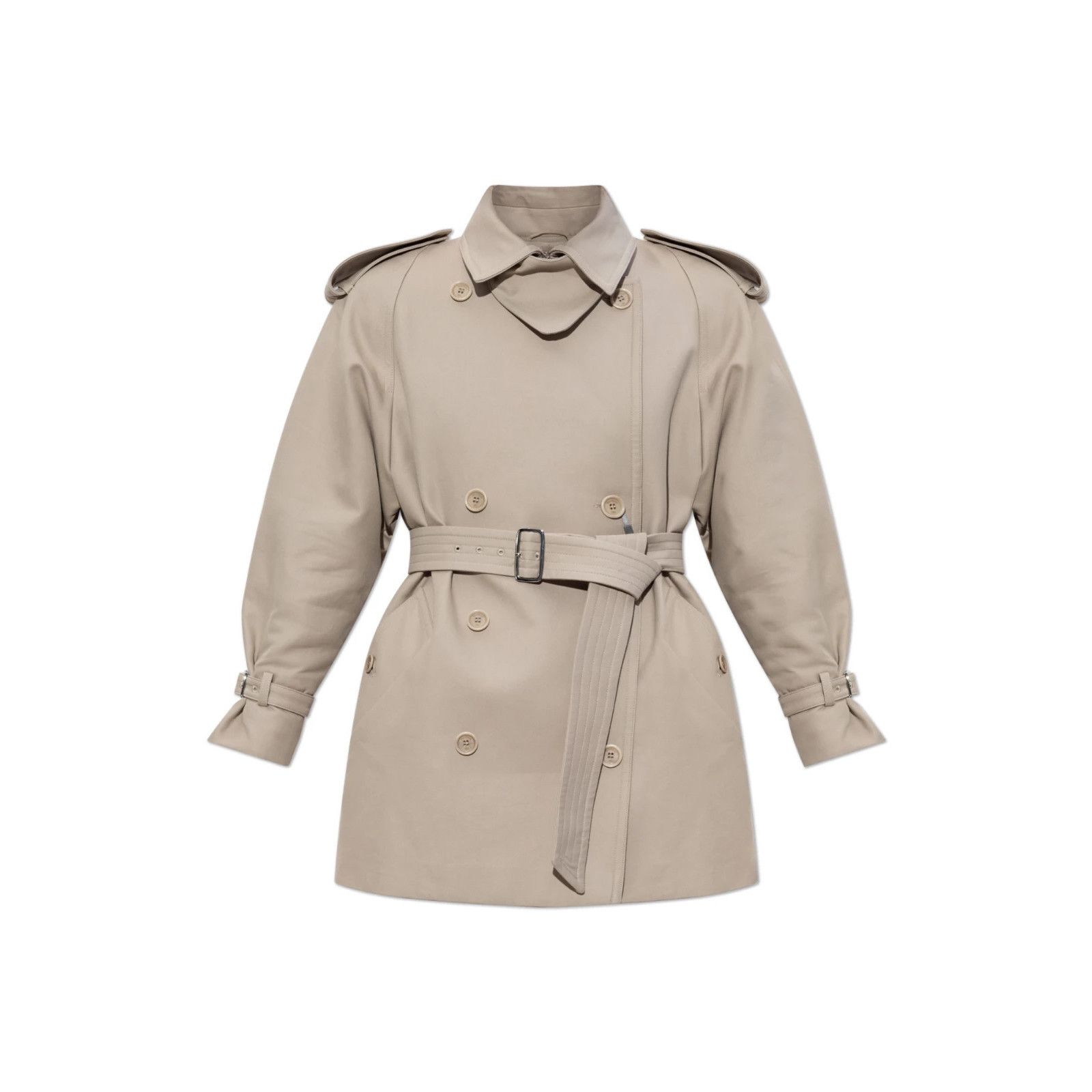 Max Mara MAX MARA Beige Acetate Trench Coat Cacio New & Authentic (Wo Size S / US 4 / IT 40 - 1 Preview
