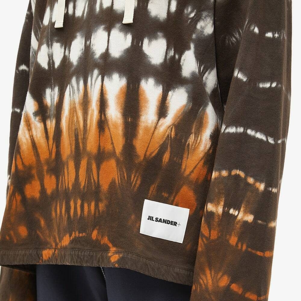 Jil Sander o1y1124 Tie Dye Popover Hoodie in Multicolor Size US L / EU 52-54 / 3 - 5 Thumbnail