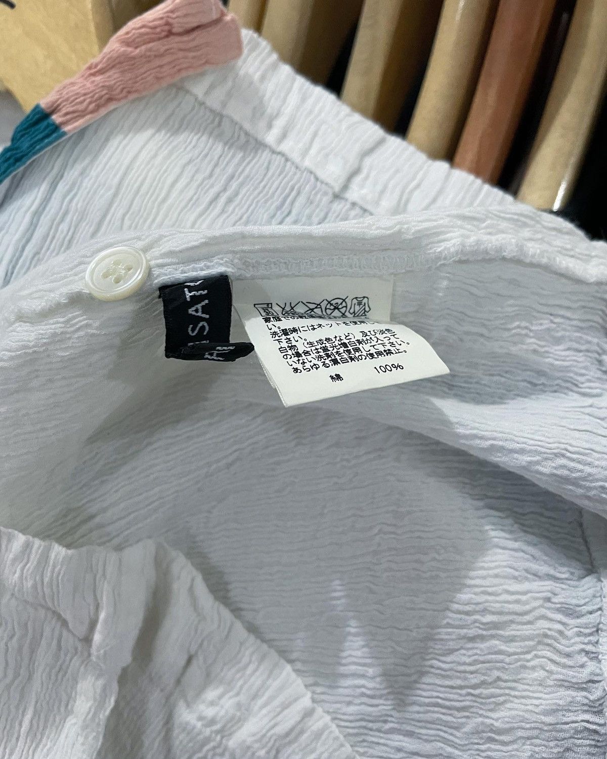 Japanese Brand × Pleats Please Issey Miyake × Tsumori Chisato Vintage Tsumori chisato pleats shirt Size US M / EU 48-50 / 2 - 8 Thumbnail