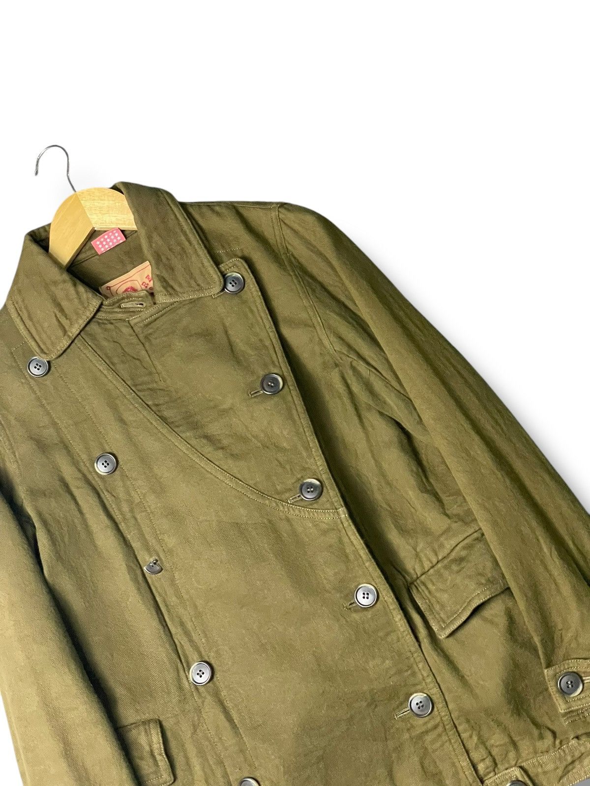 Japanese Brand × Vintage REAC Brand Double Breasted Jacket (107) Size US XXS / EU 40 - 3 Thumbnail