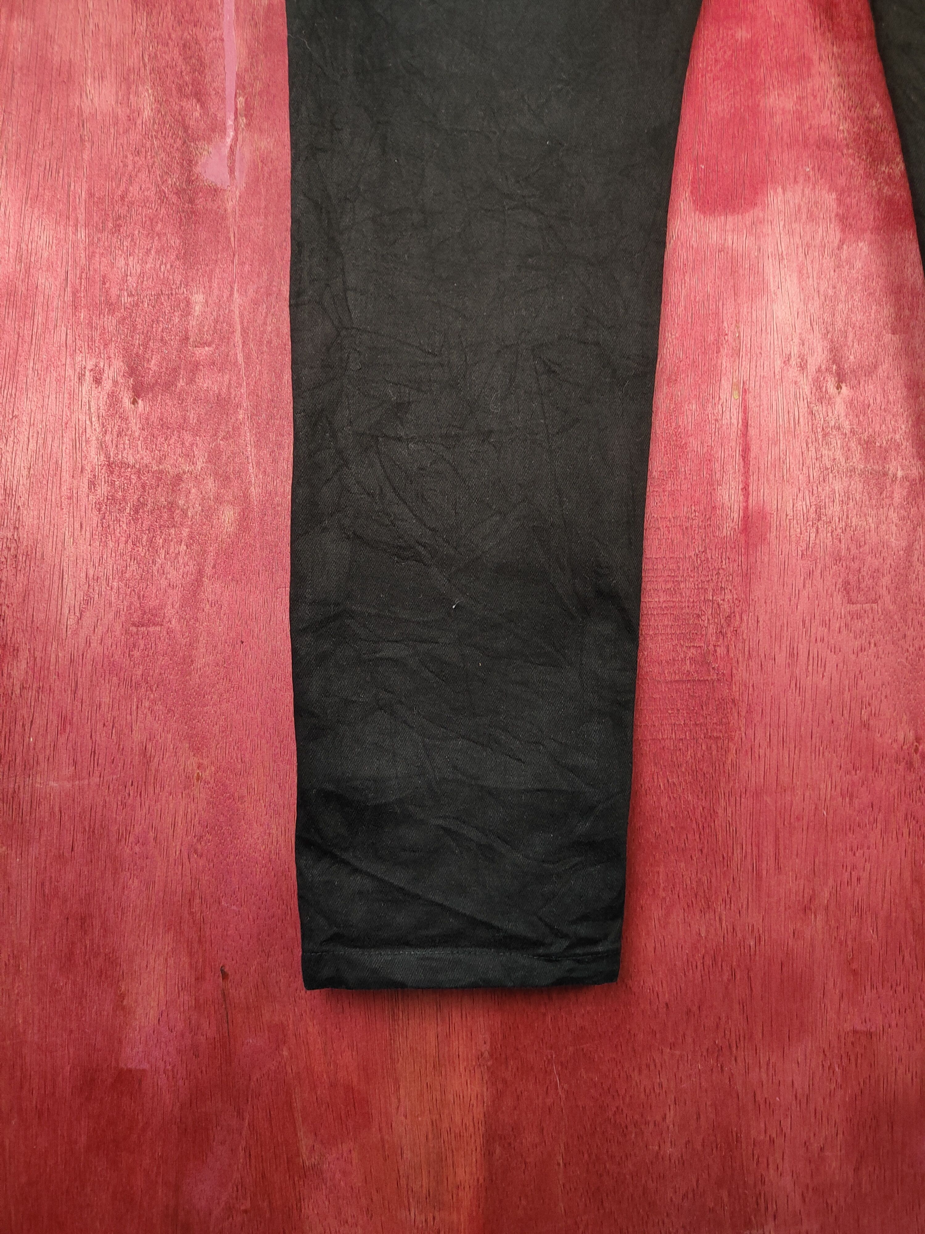 Japanese Brand Uniqlo Black Multipocket Skinny Soft Jeans #S1405 Size US 34 / EU 50 - 12 Thumbnail