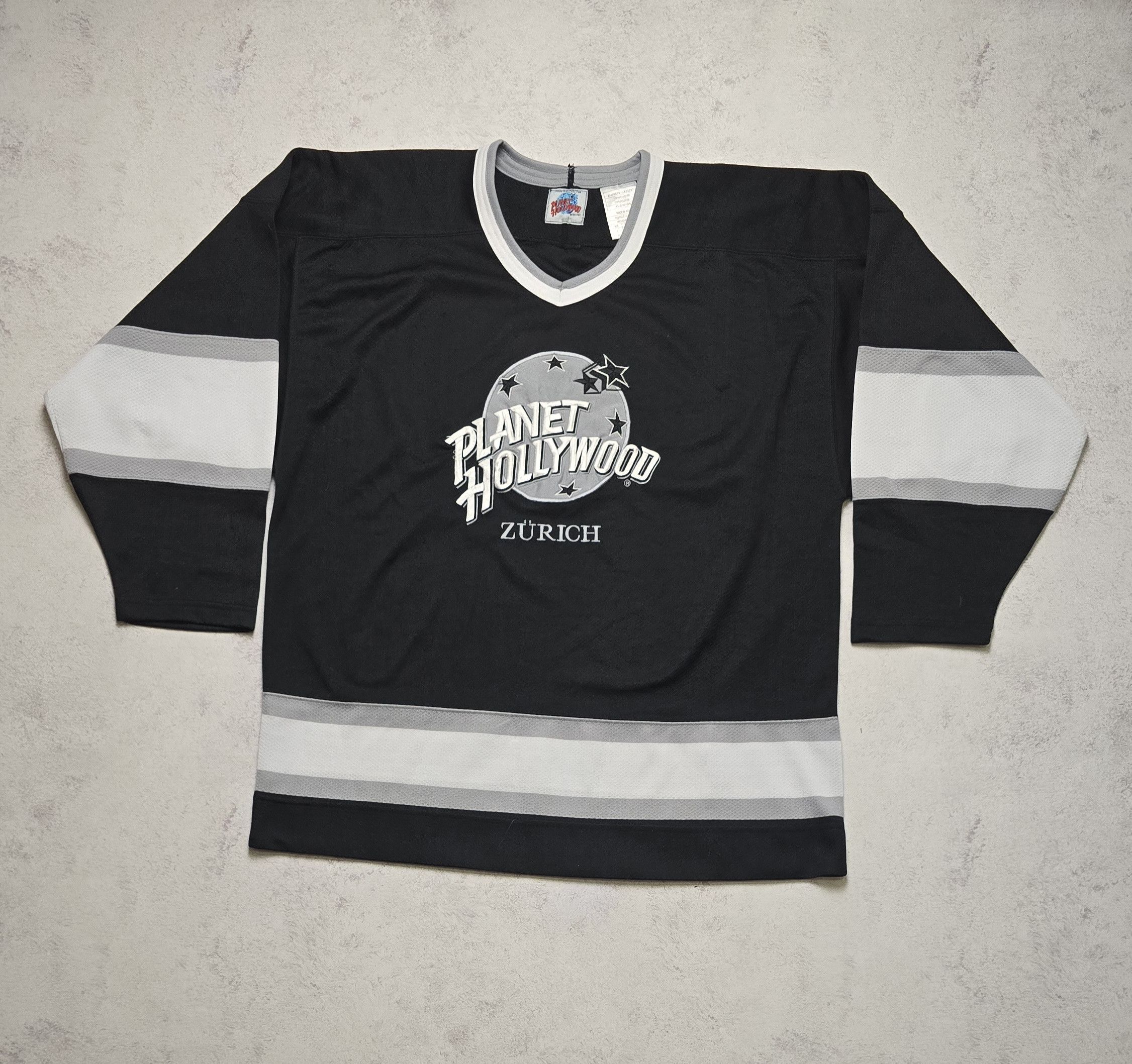 Planet Hollywood Planet Hollywood Zurich Ice Hockey Jersey Black Graphic Size US L / EU 52-54 / 3 - 1 Thumbnail